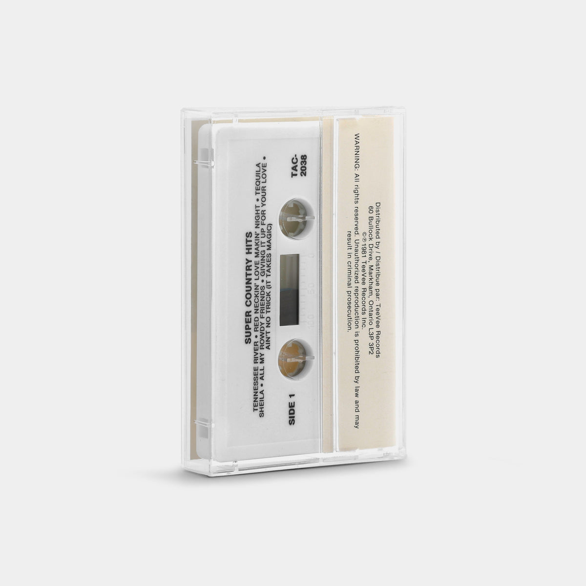 Super Country Hits Cassette Tape