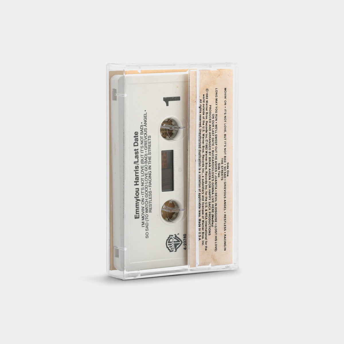 Emmylou Harris - Last Date Cassette Tape