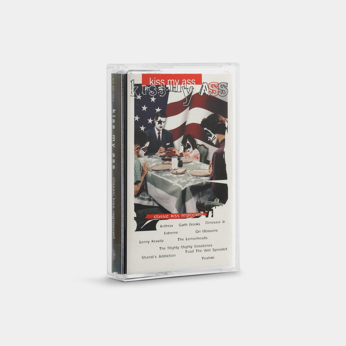 Kiss My Ass: Classic Kiss Regrooved Cassette Tape