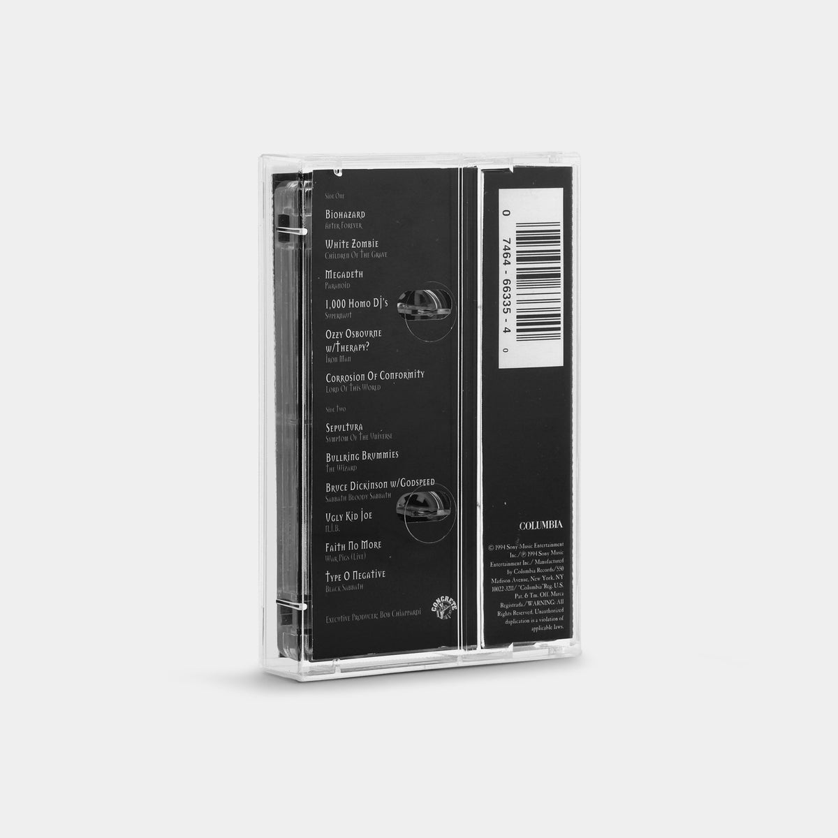 Nativity In Black: A Tribute To Black Sabbath Cassette Tape
