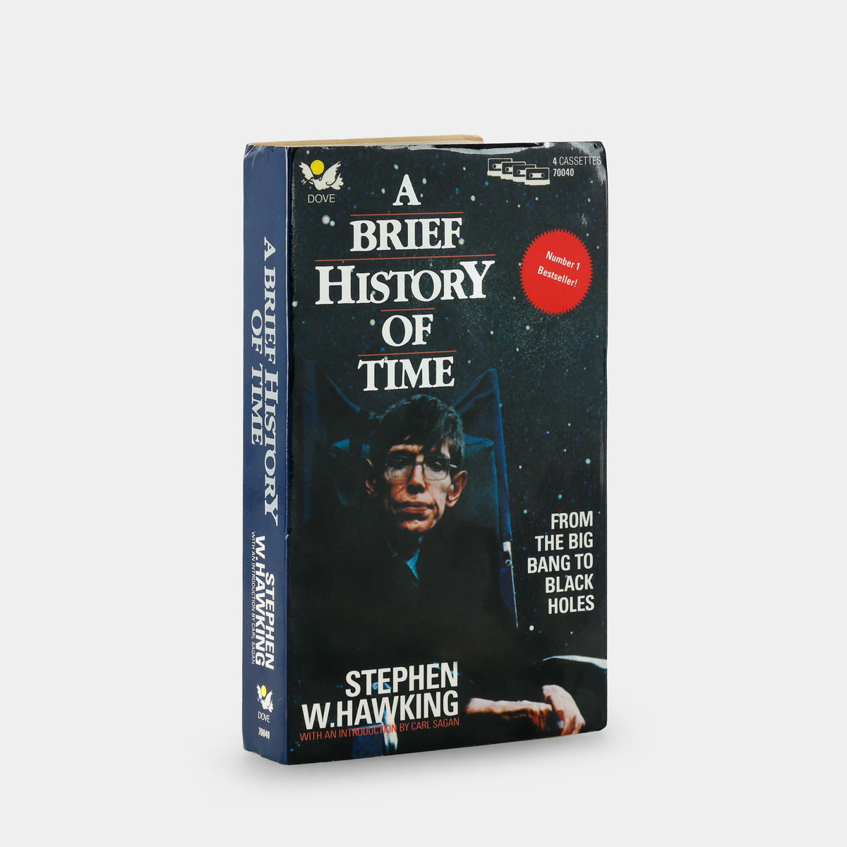 A Brief History Of Time - Stephen W. Hawking Audio Book 4x Cassette Tape