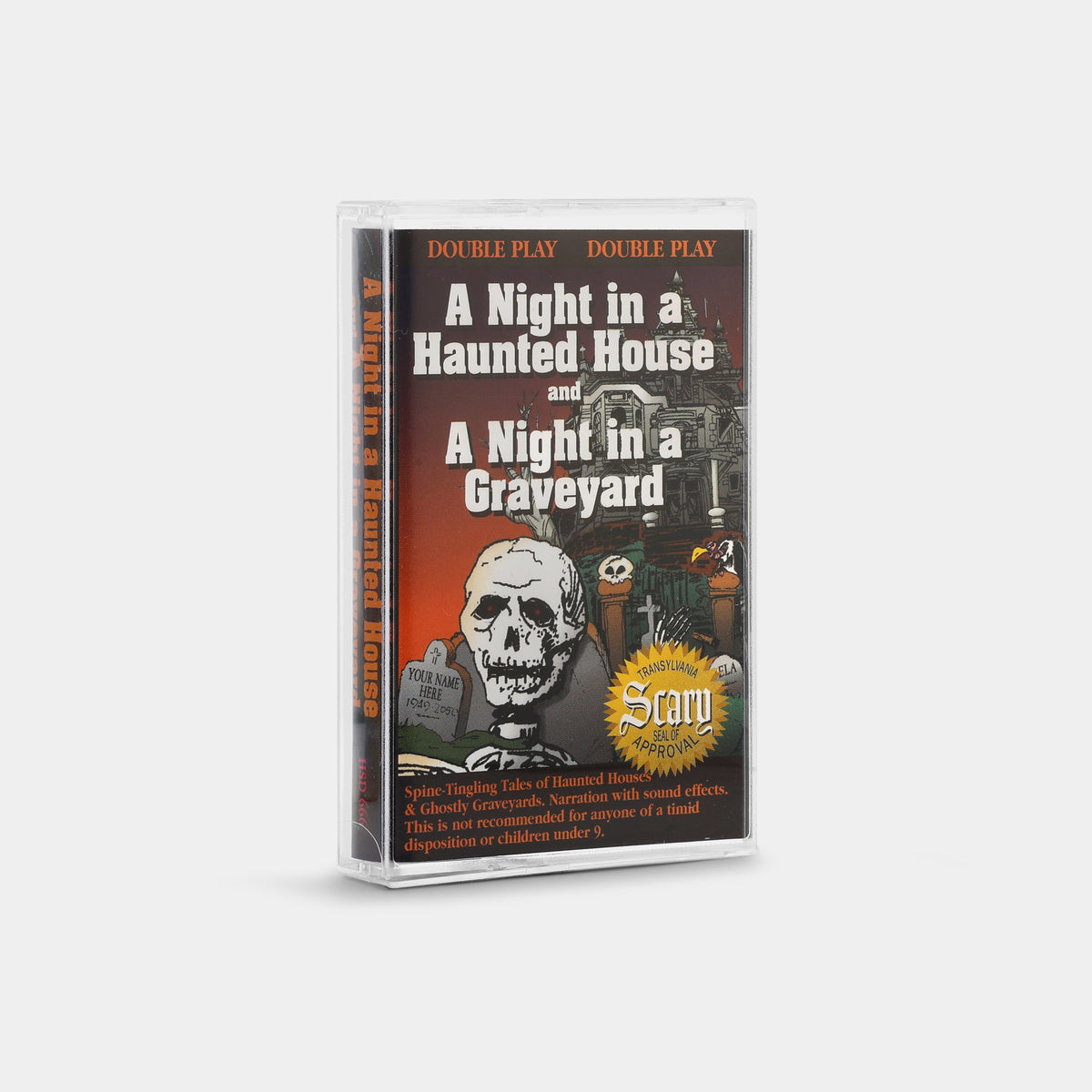 A Night in a Haunted House and A Night in a Graveyard Cassette Tape