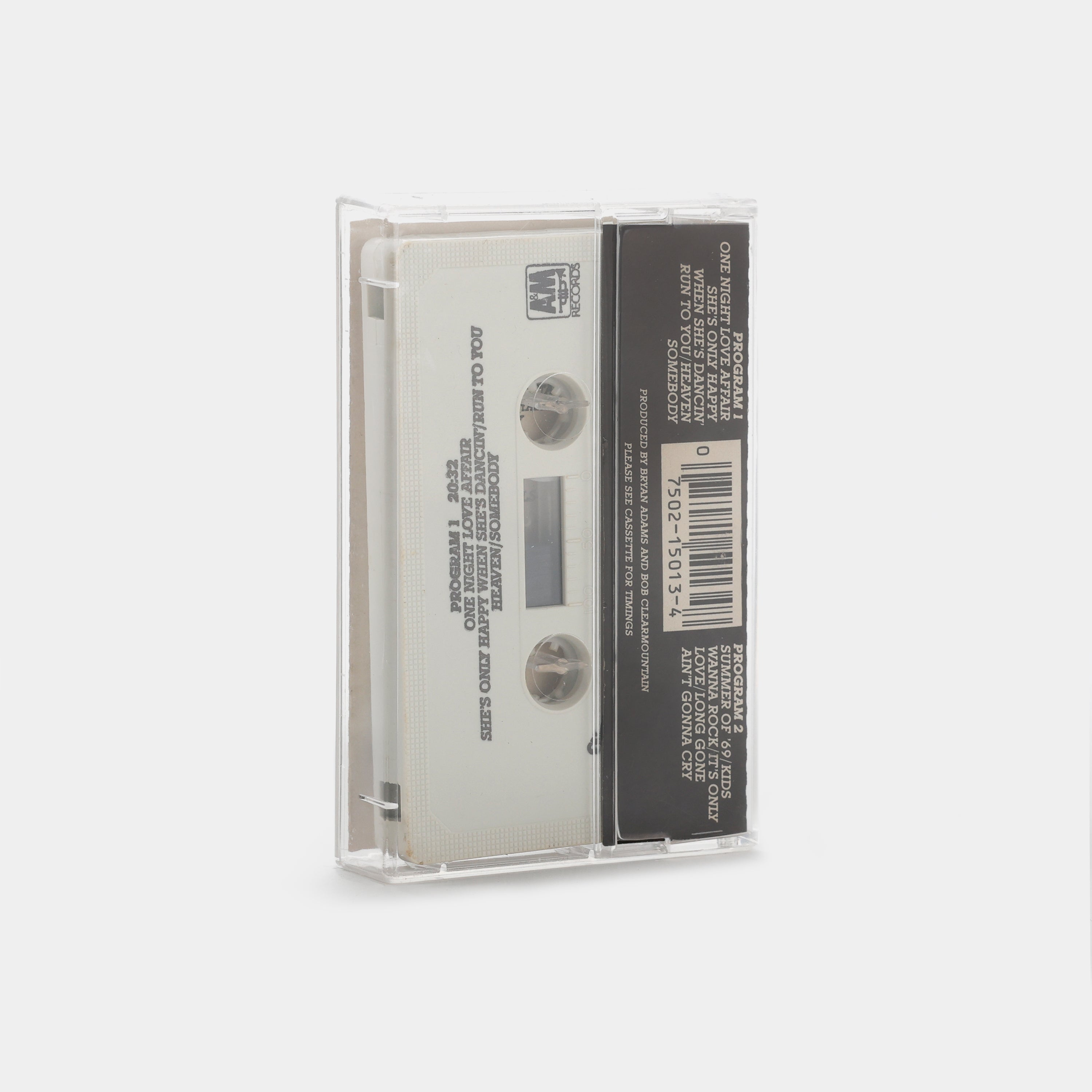 Bryan Adams - Reckless Cassette Tape