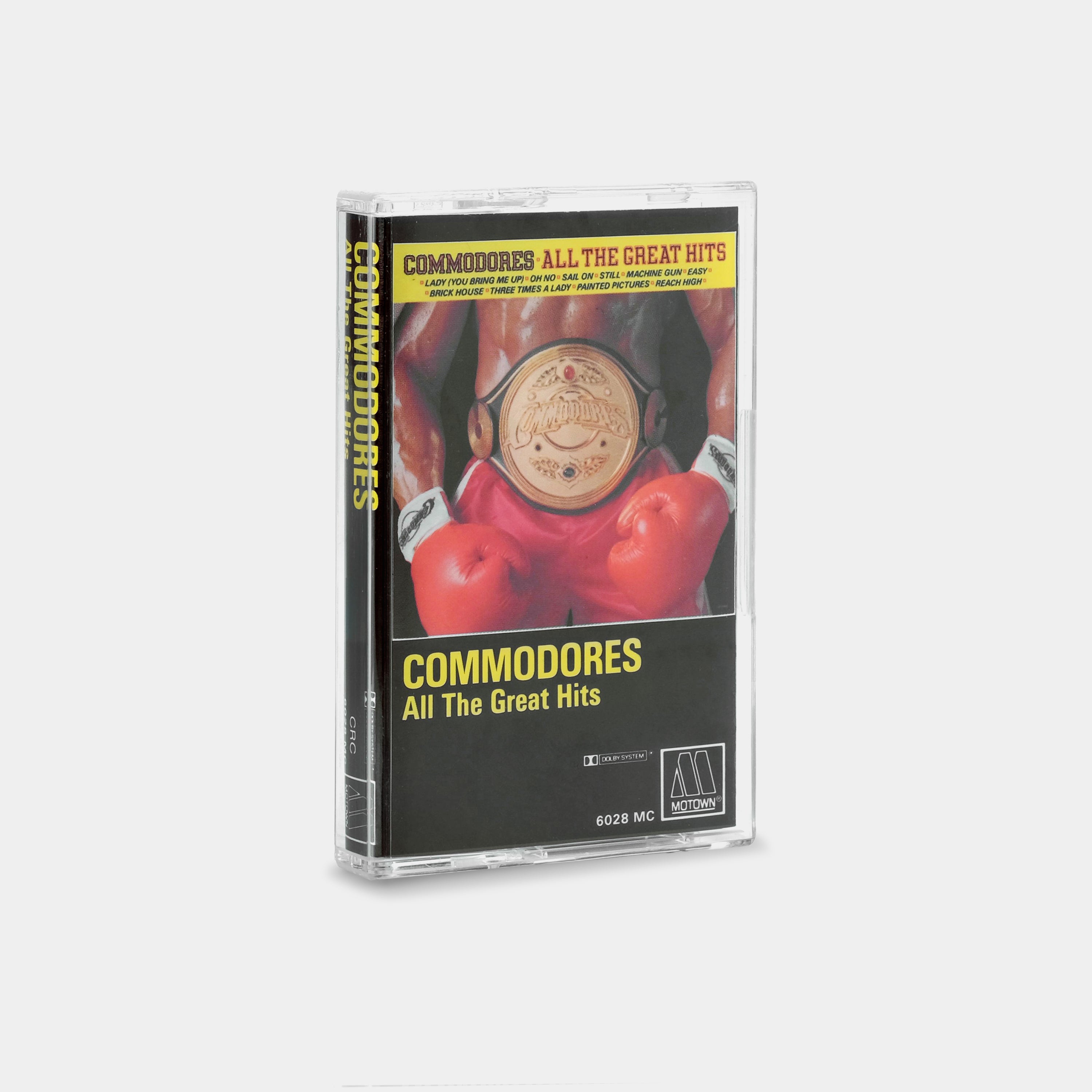 Commodores - All The Great Hits Cassette Tape