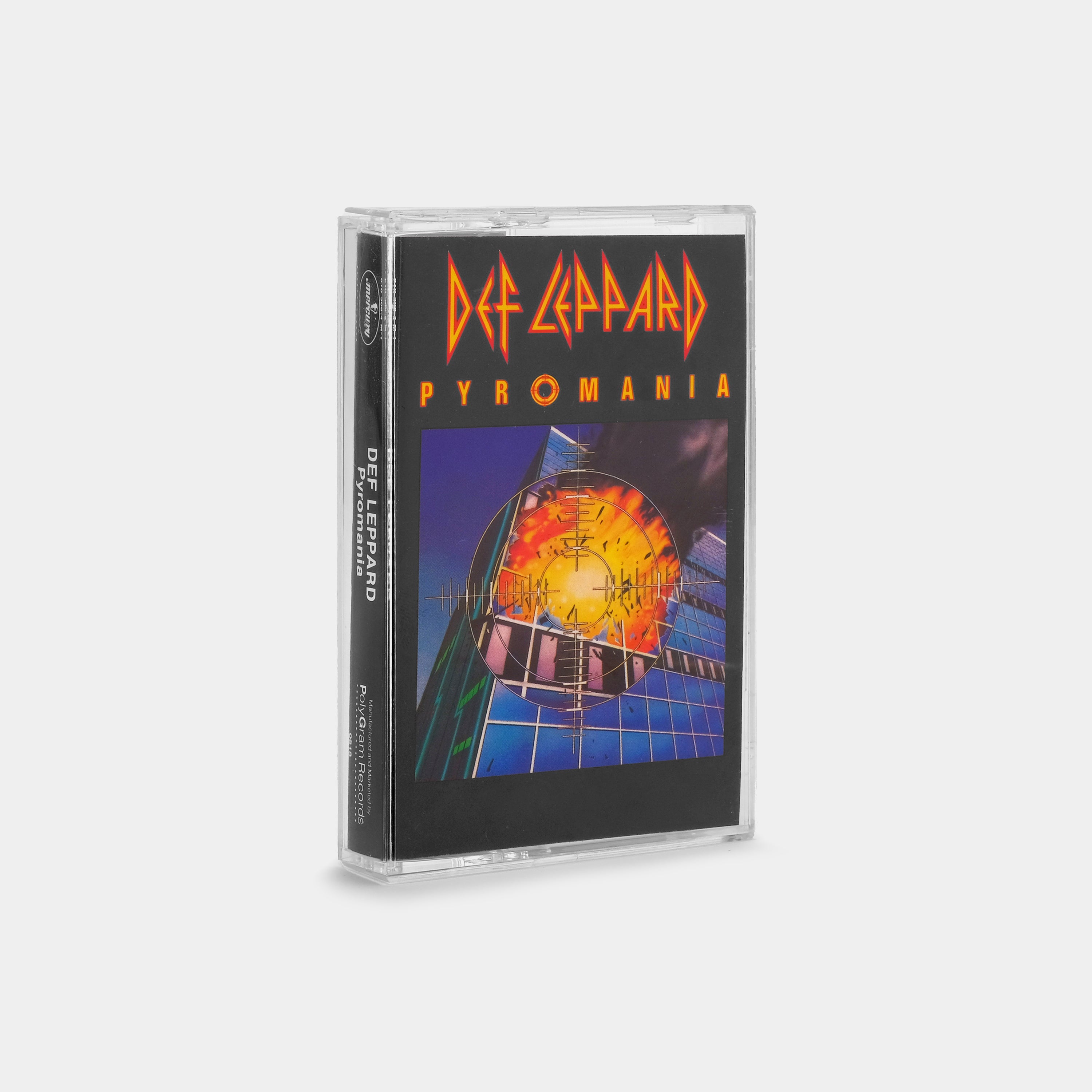 Def Leppard - Pyromania Cassette Tape