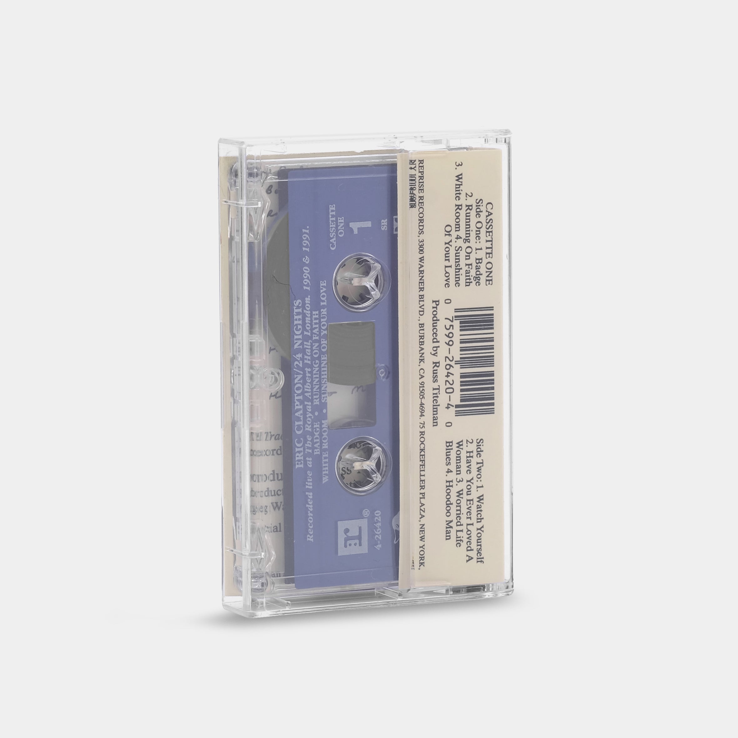 Eric Clapton - 24 Nights Cassette Tape