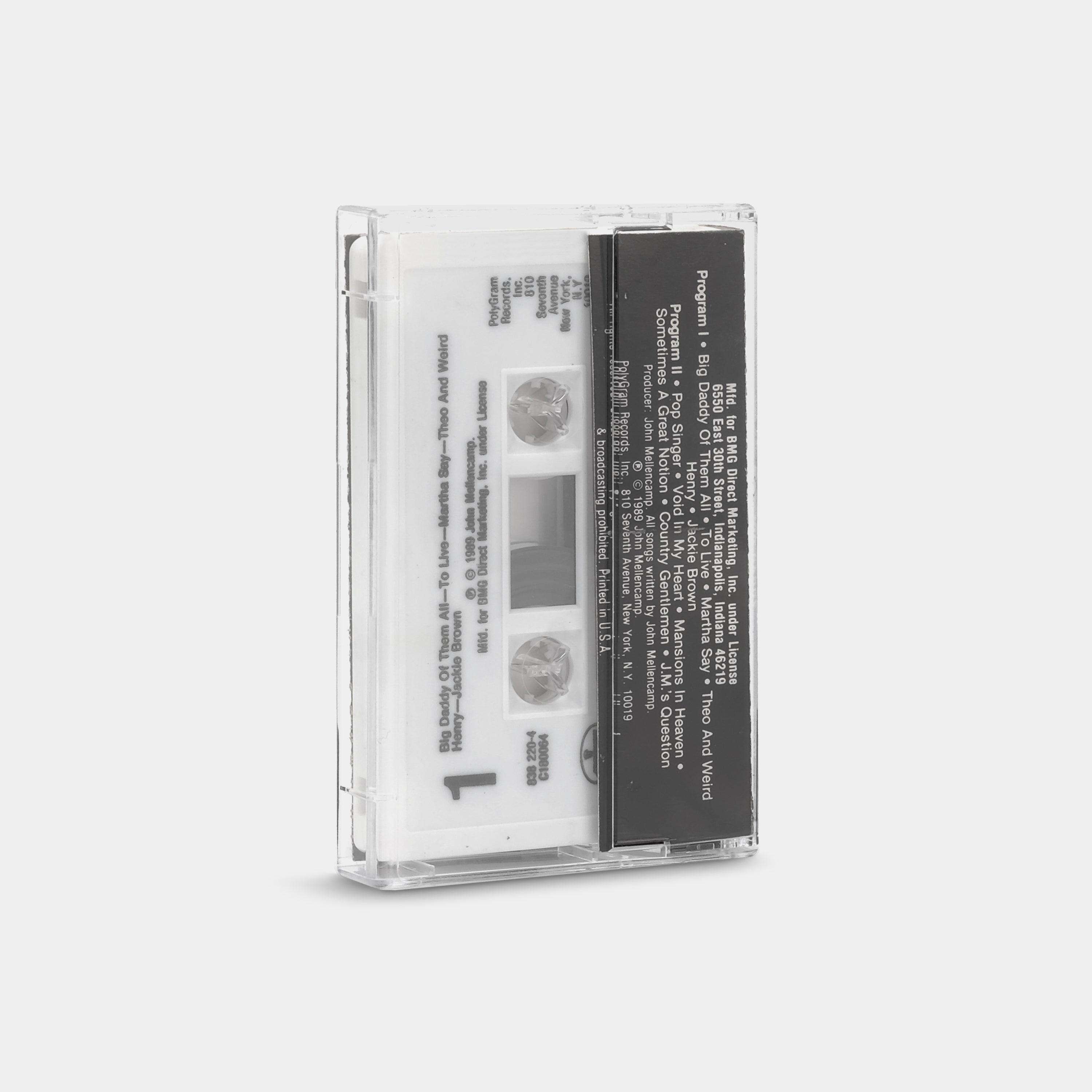 John Cougar Mellencamp - Big Daddy Cassette Tape