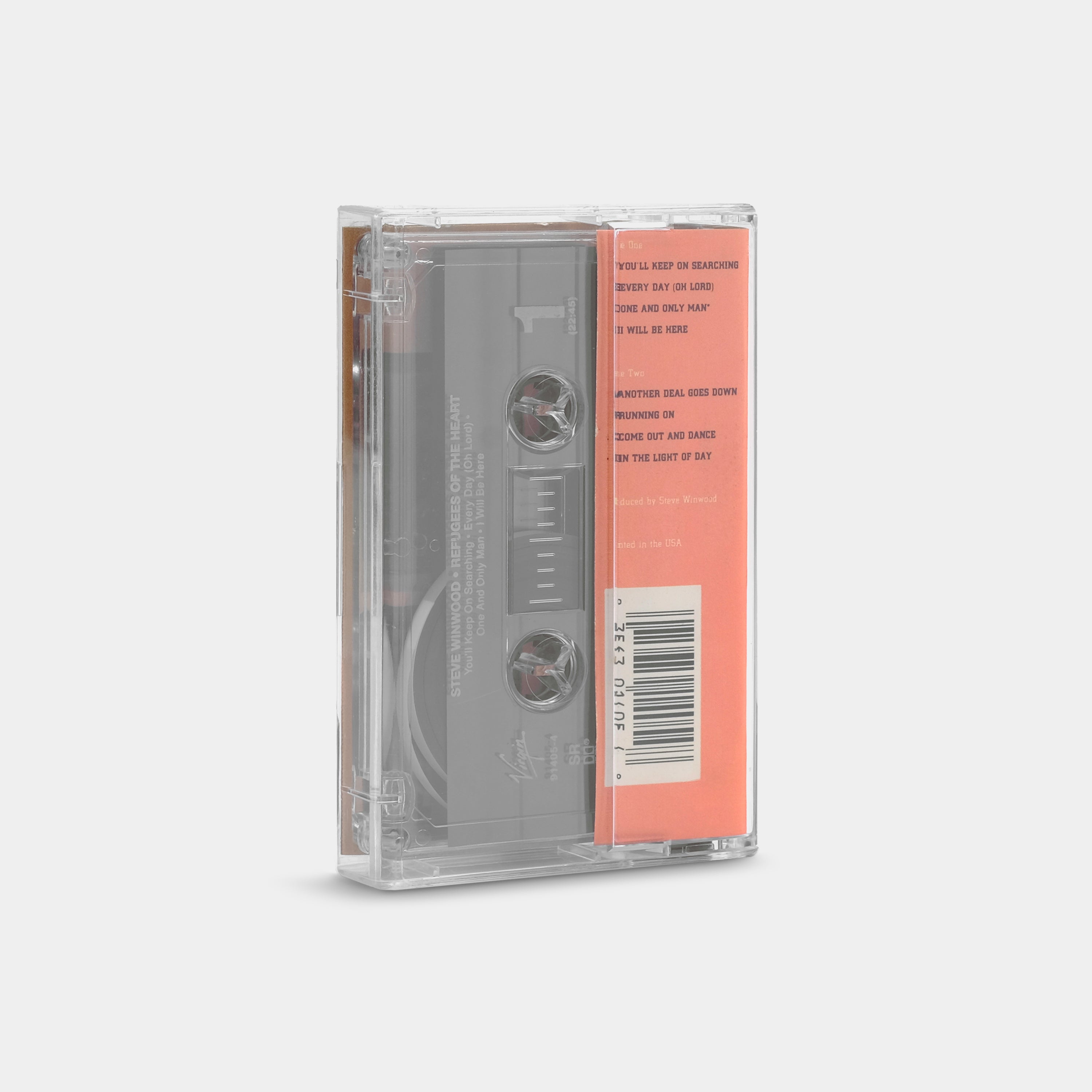 Steve Winwood - Refugees of the Heart Cassette Tape