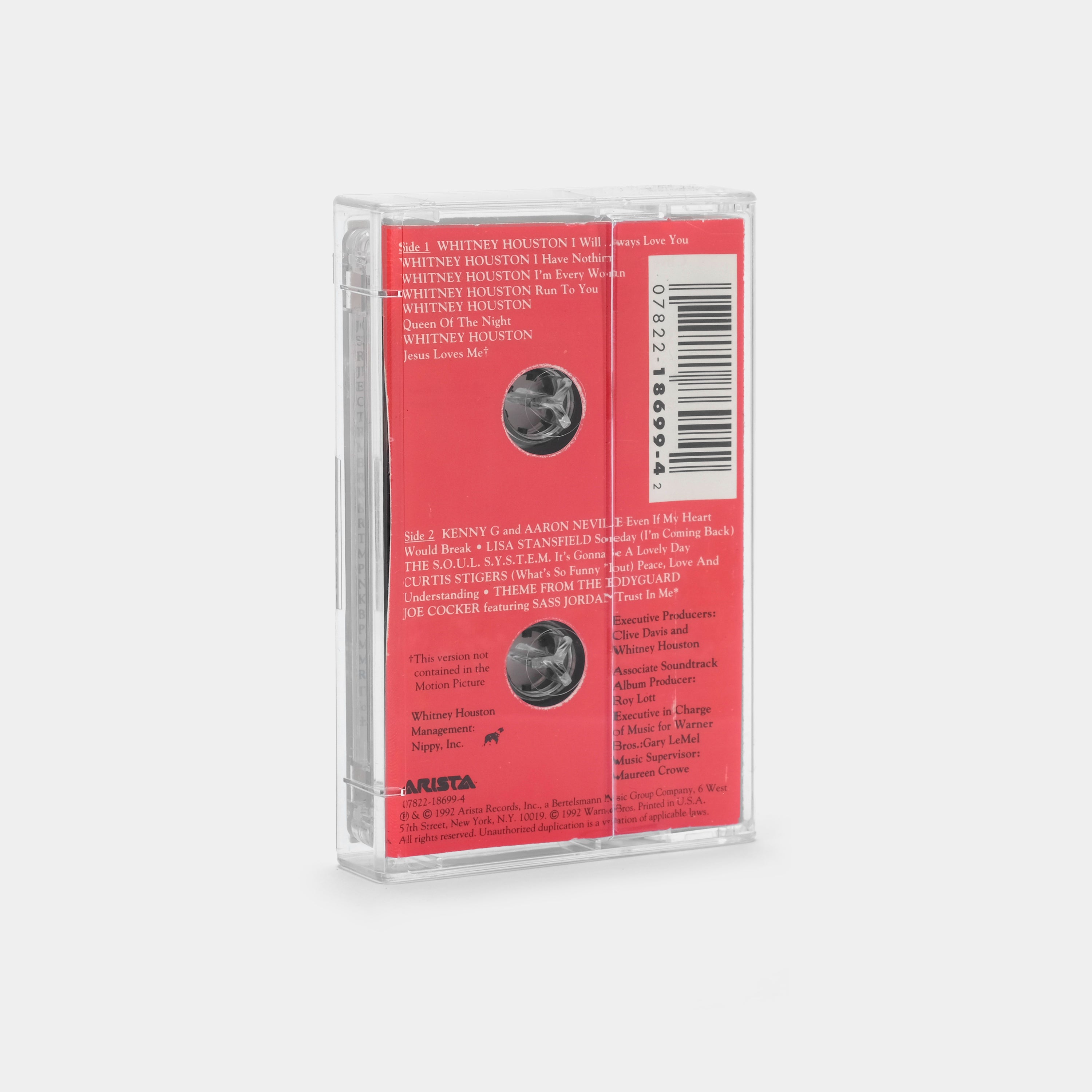 The Bodyguard (Original Soundtrack Album) Cassette Tape