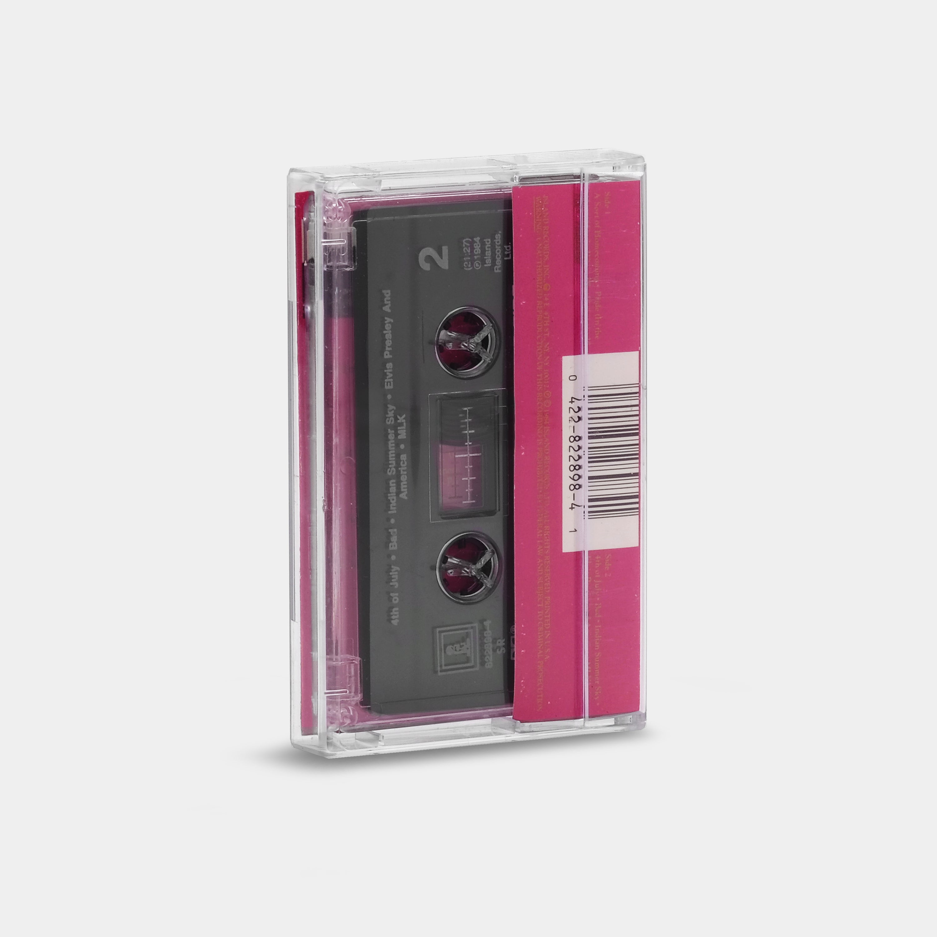 U2 - The Unforgettable Fire Cassette Tape