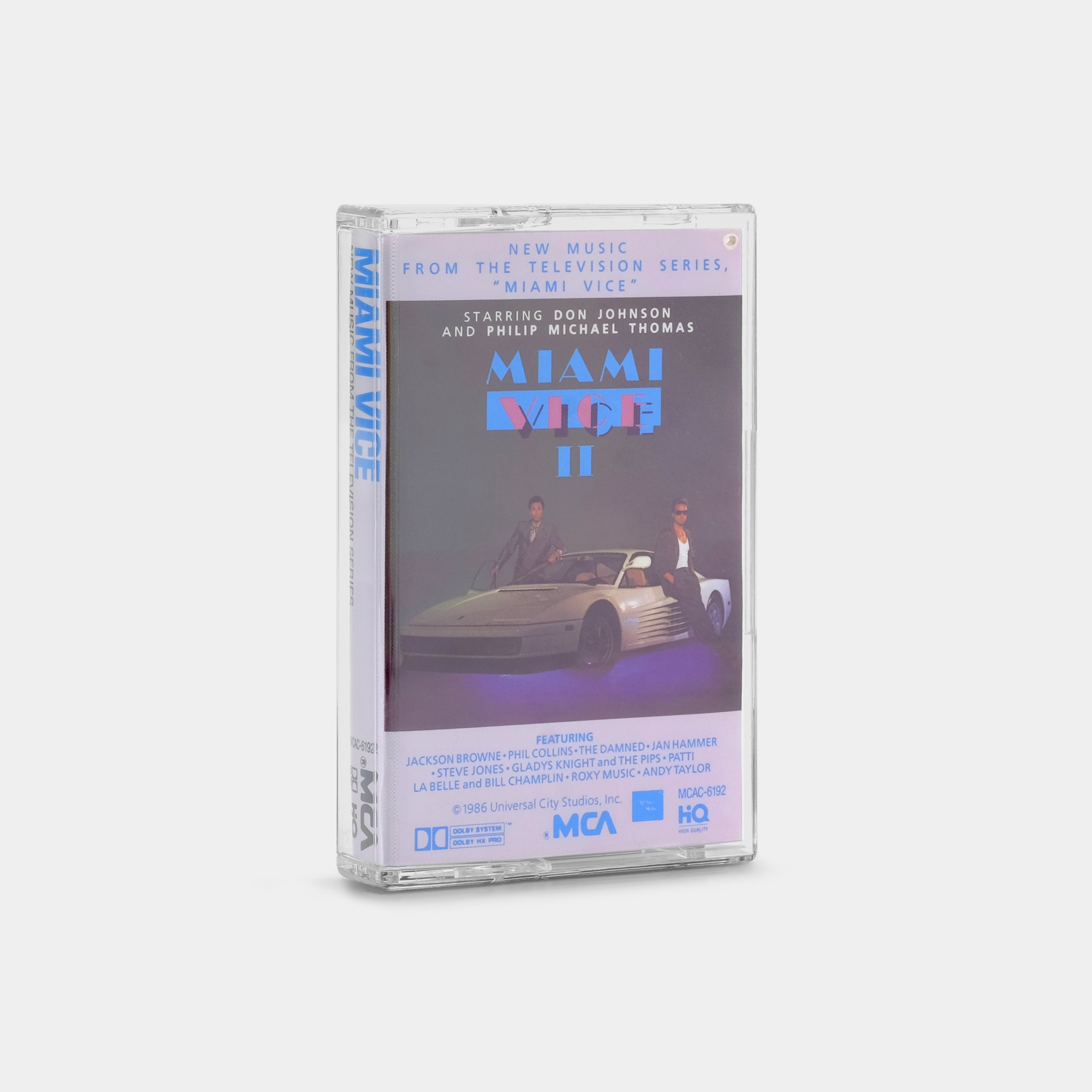 Miami Vice II (New Music From The Television Series) Cassette Tape