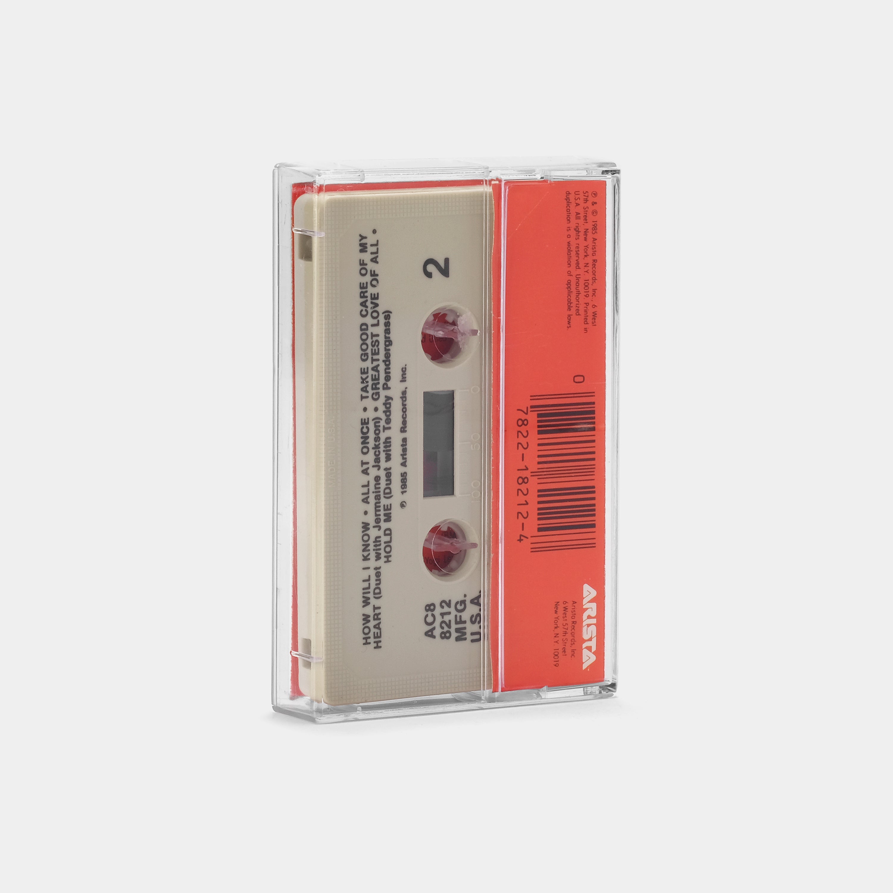 Whitney Houston - Whitney Houston Cassette Tape