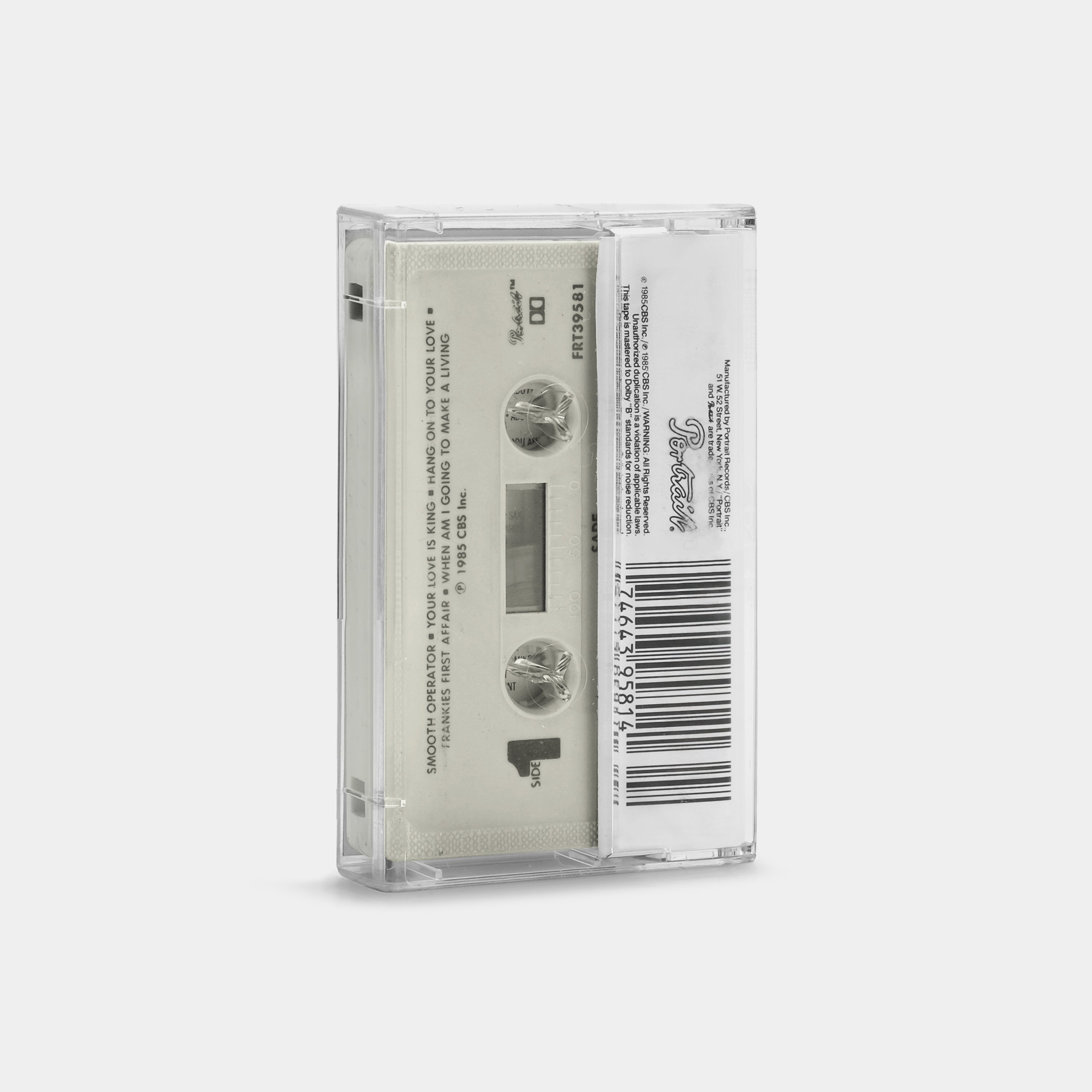 Sade - Diamond Life Cassette Tape
