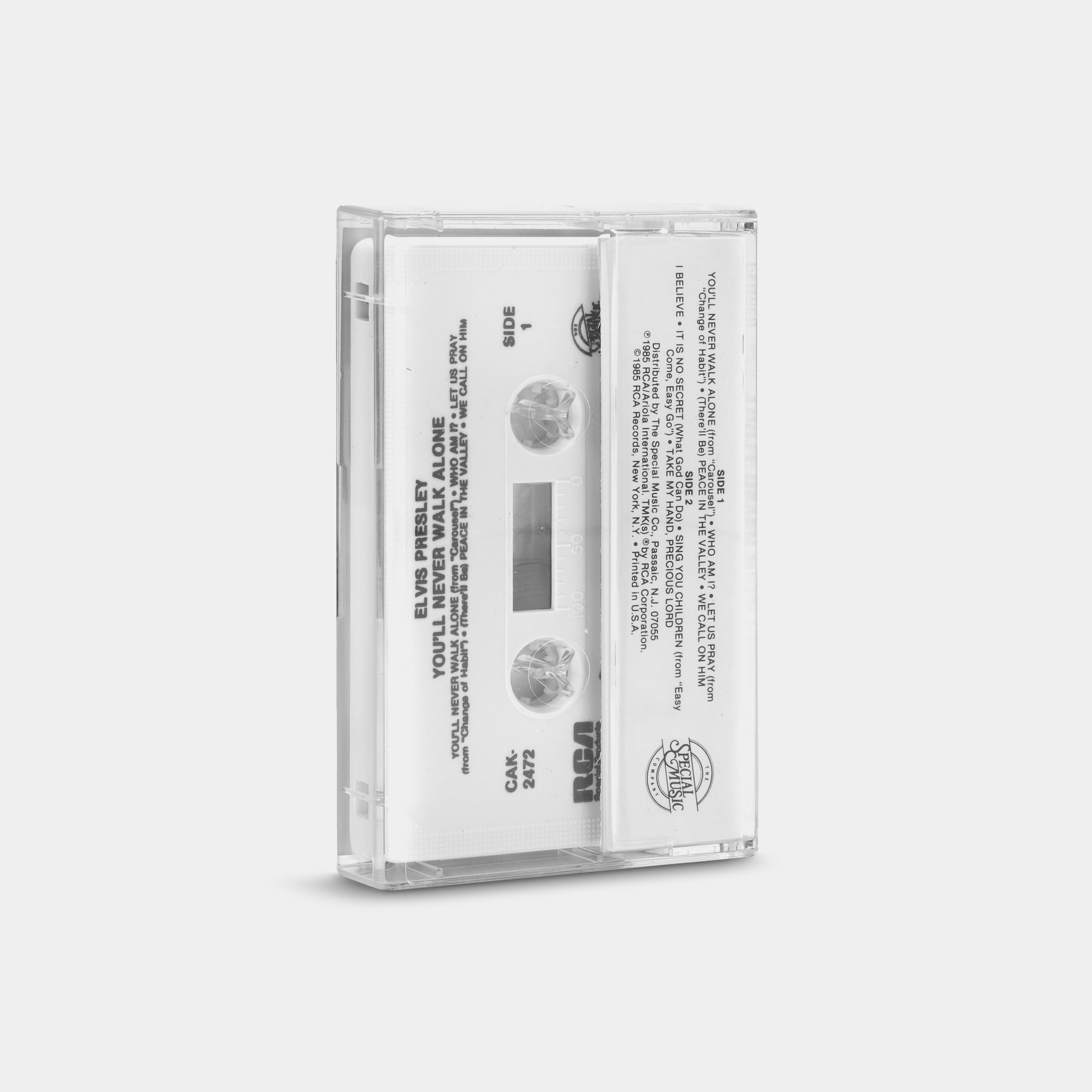 Elvis Presley - You'll Never Walk Alone Cassette Tape