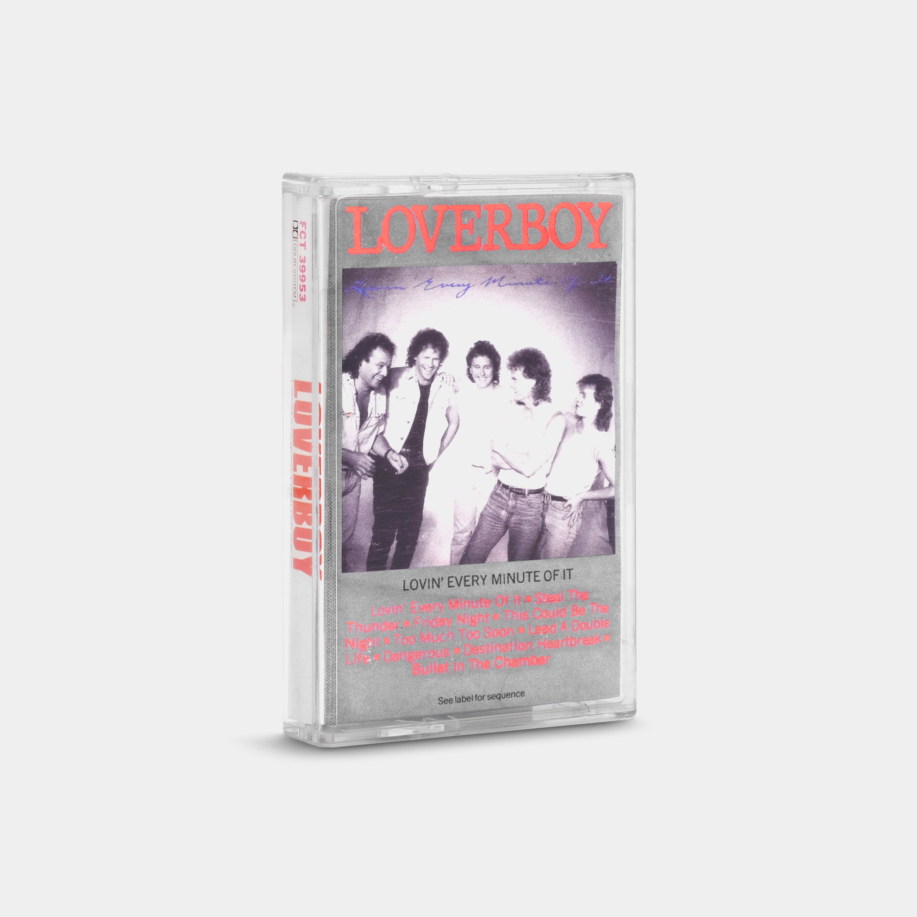 Loverboy - Lovin' Every Minute Of It Cassette Tape