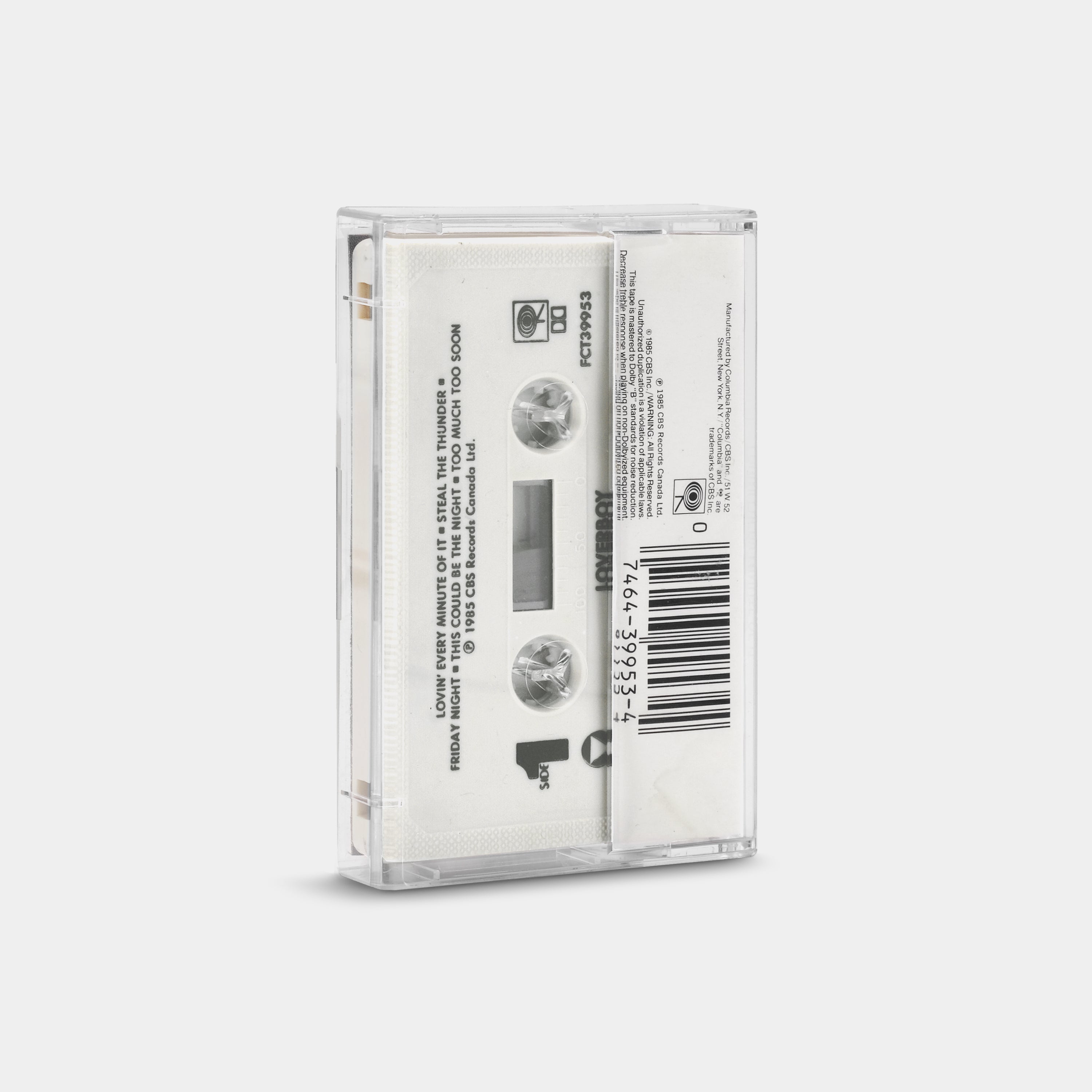 Loverboy - Lovin' Every Minute Of It Cassette Tape