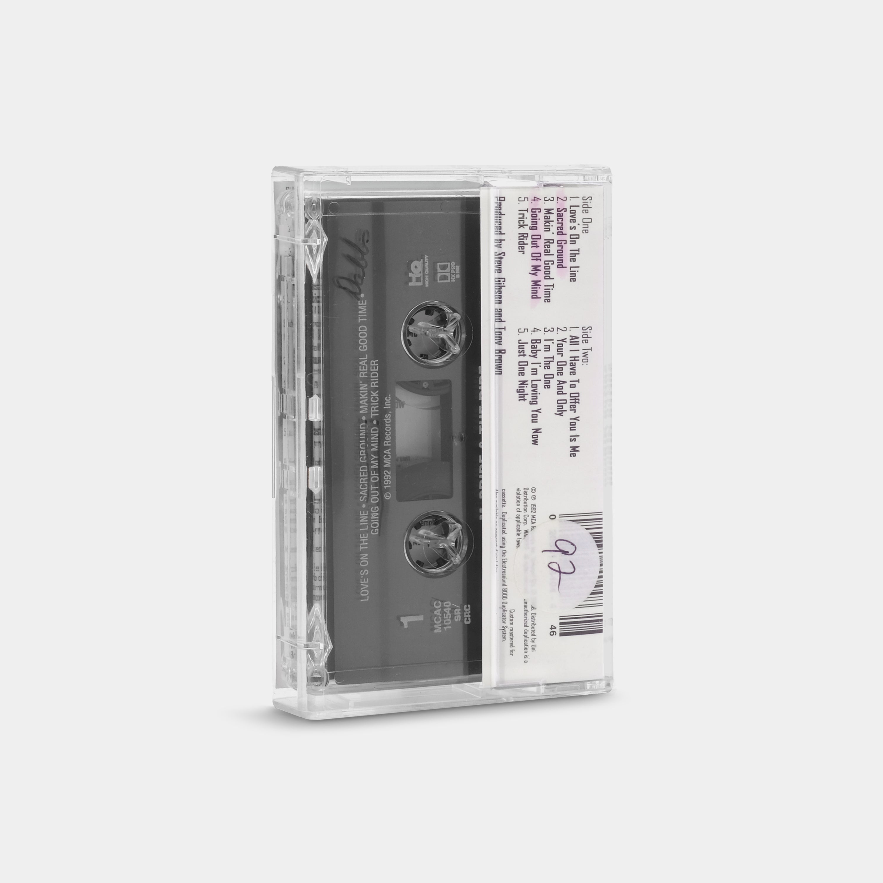 McBride & The Ride - Sacred Ground Cassette Tape