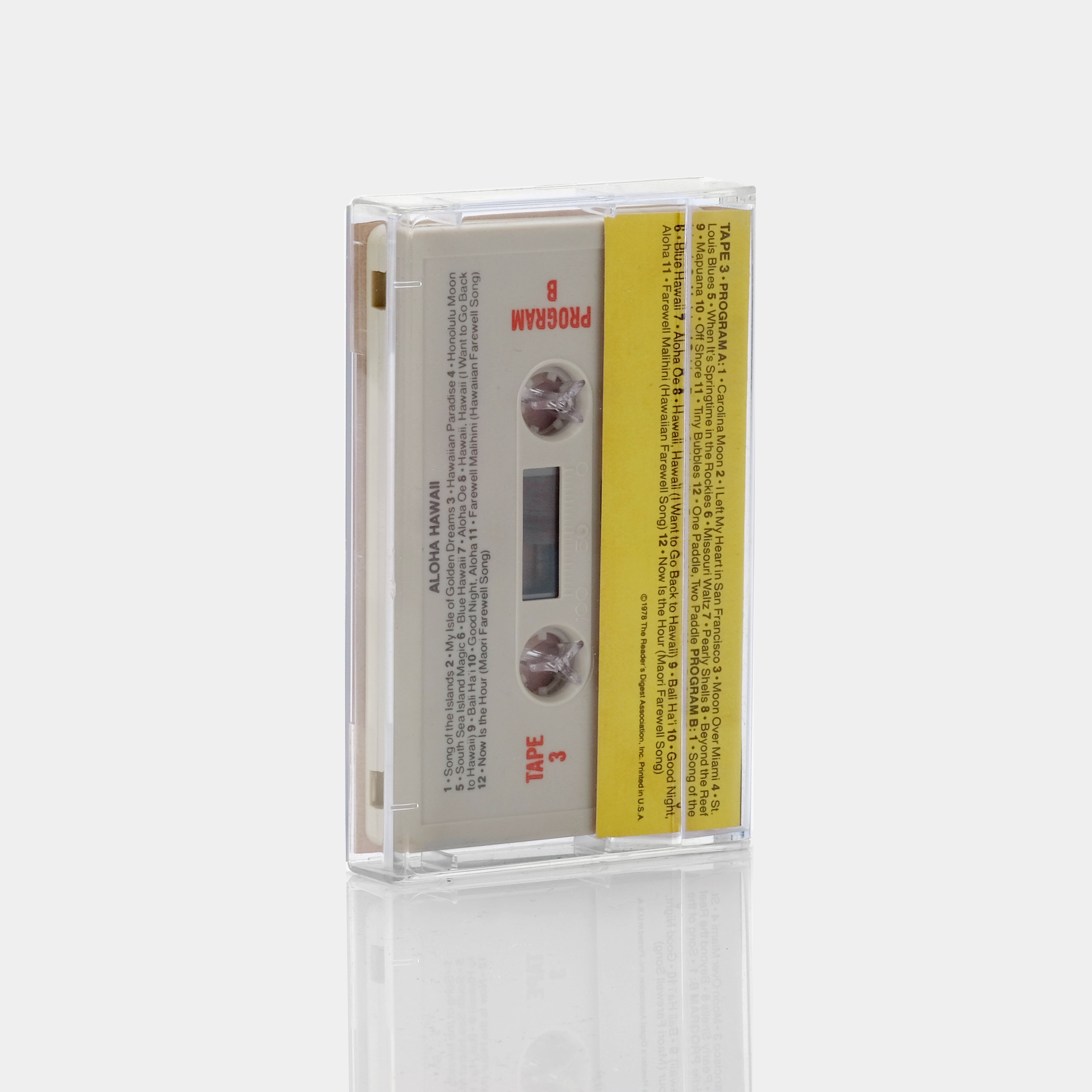 Aloha Hawaii (Tape 3) Cassette Tape