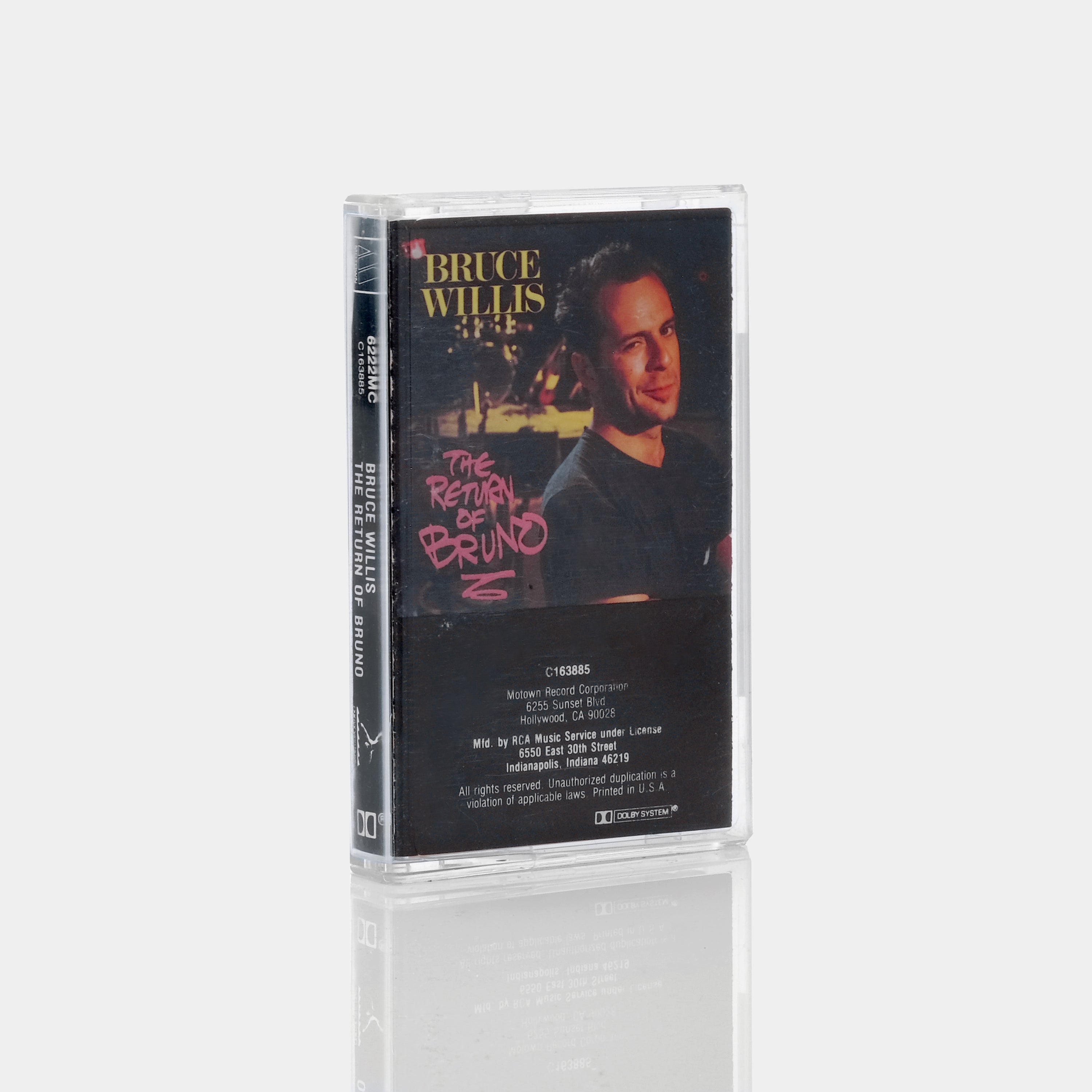 Bruce Willis - The Return Of Bruno Cassette Tape