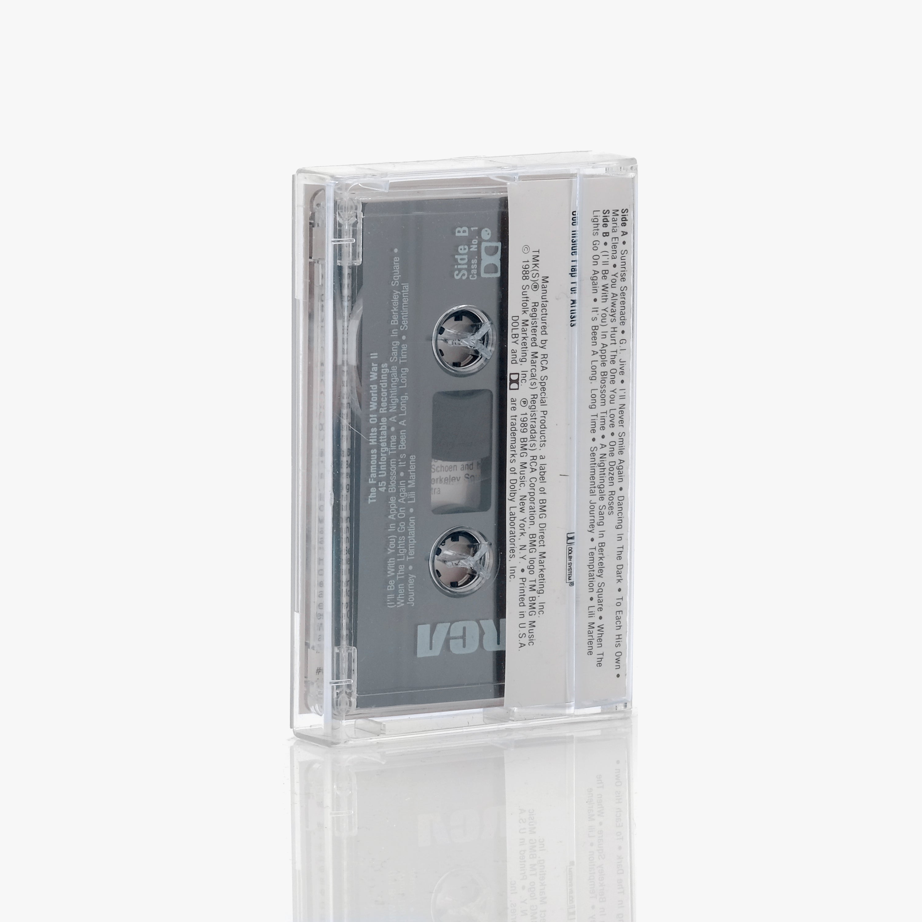 The Famous Hits Of World War II - 45 Unforgettable Recordings - Part 1 - Cassette Tape