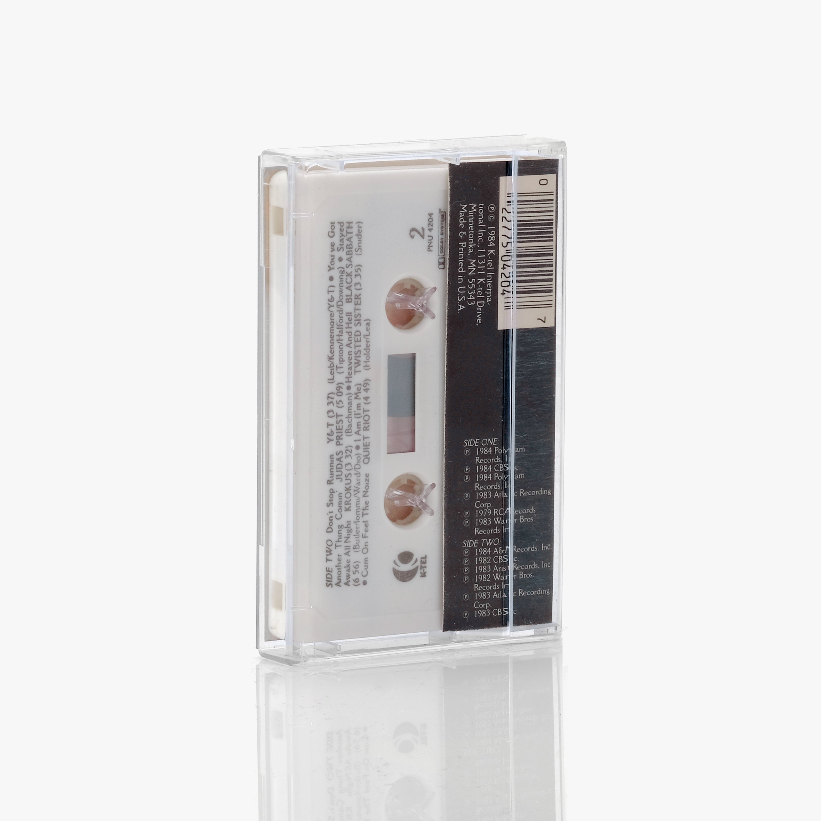 White Hot Masters Of Metal Cassette Tape
