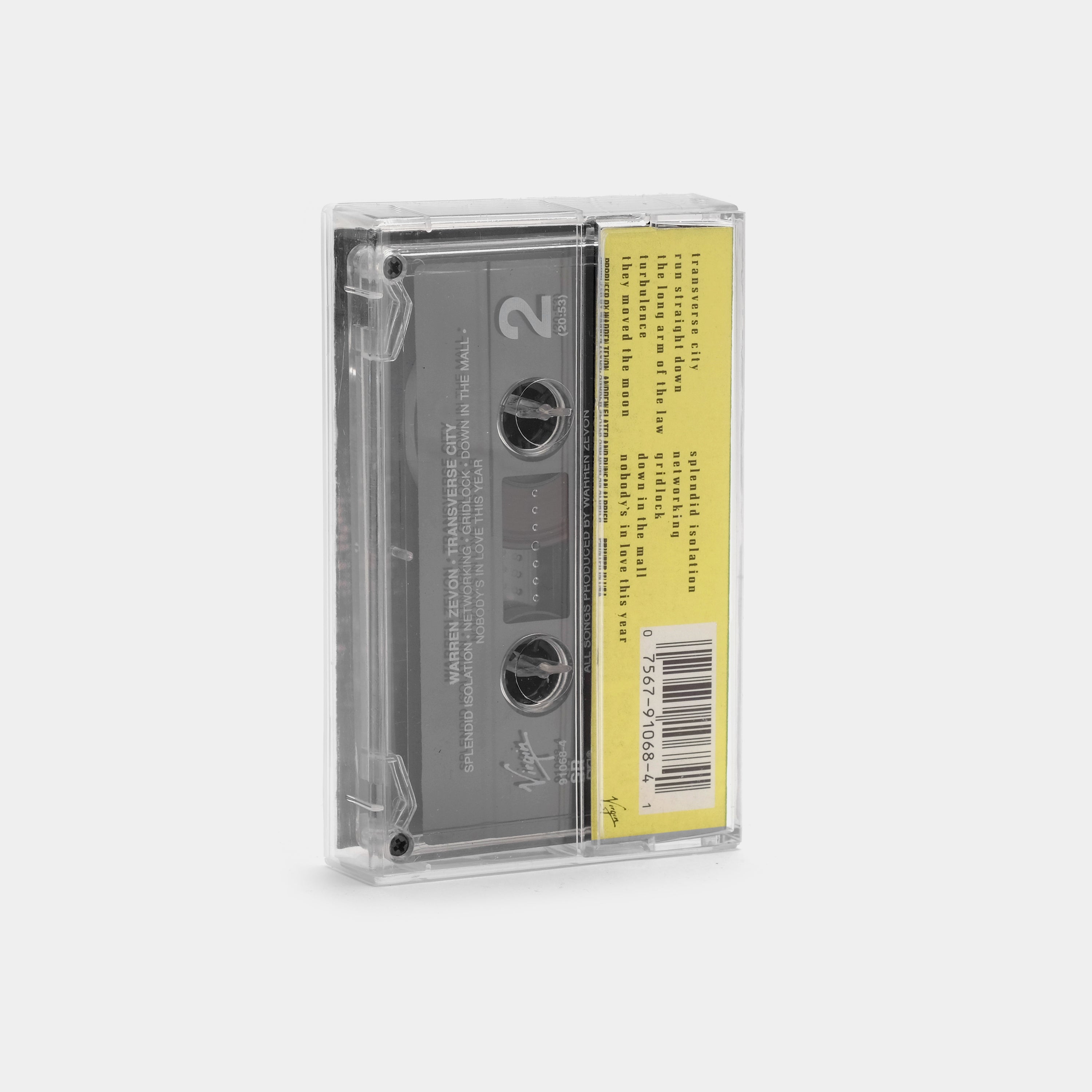 Warren Zevon - Transverse City Cassette Tape