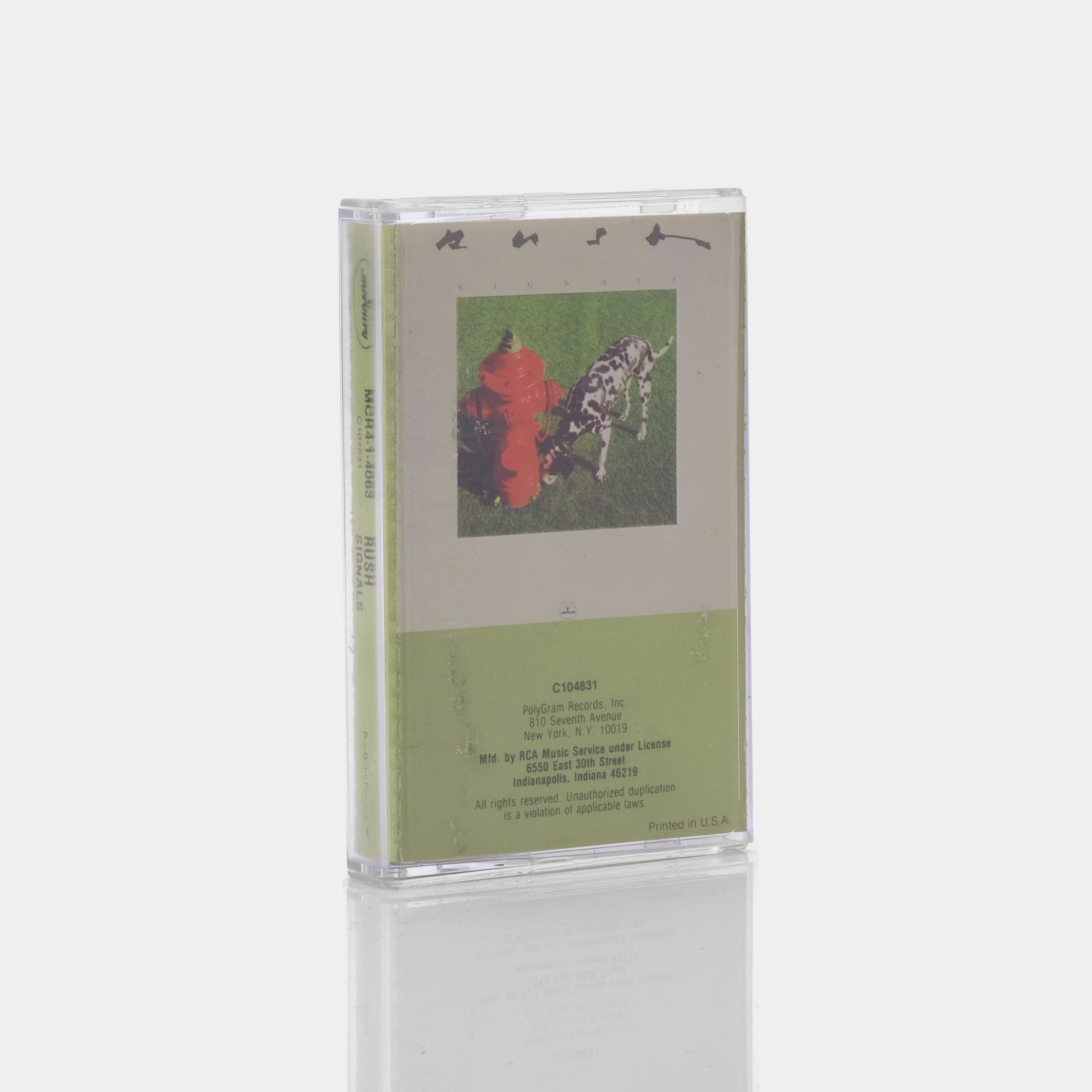 Rush - Signals Cassette Tape