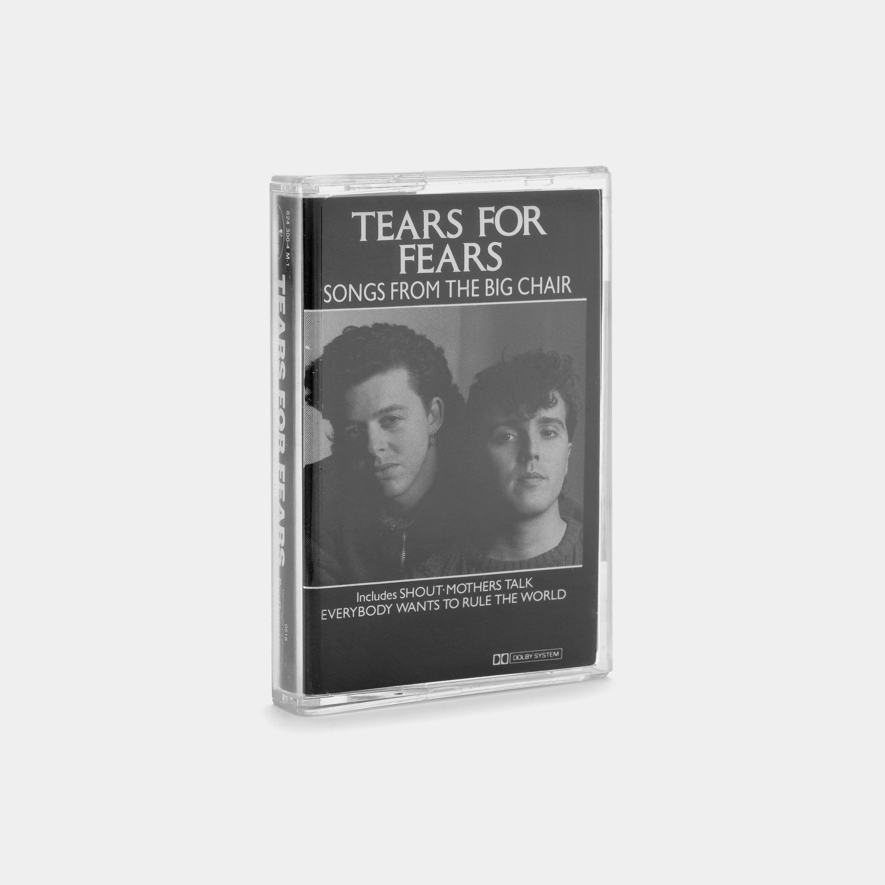 Tears For Fears - Songs From The Big Chair Cassette Tape
