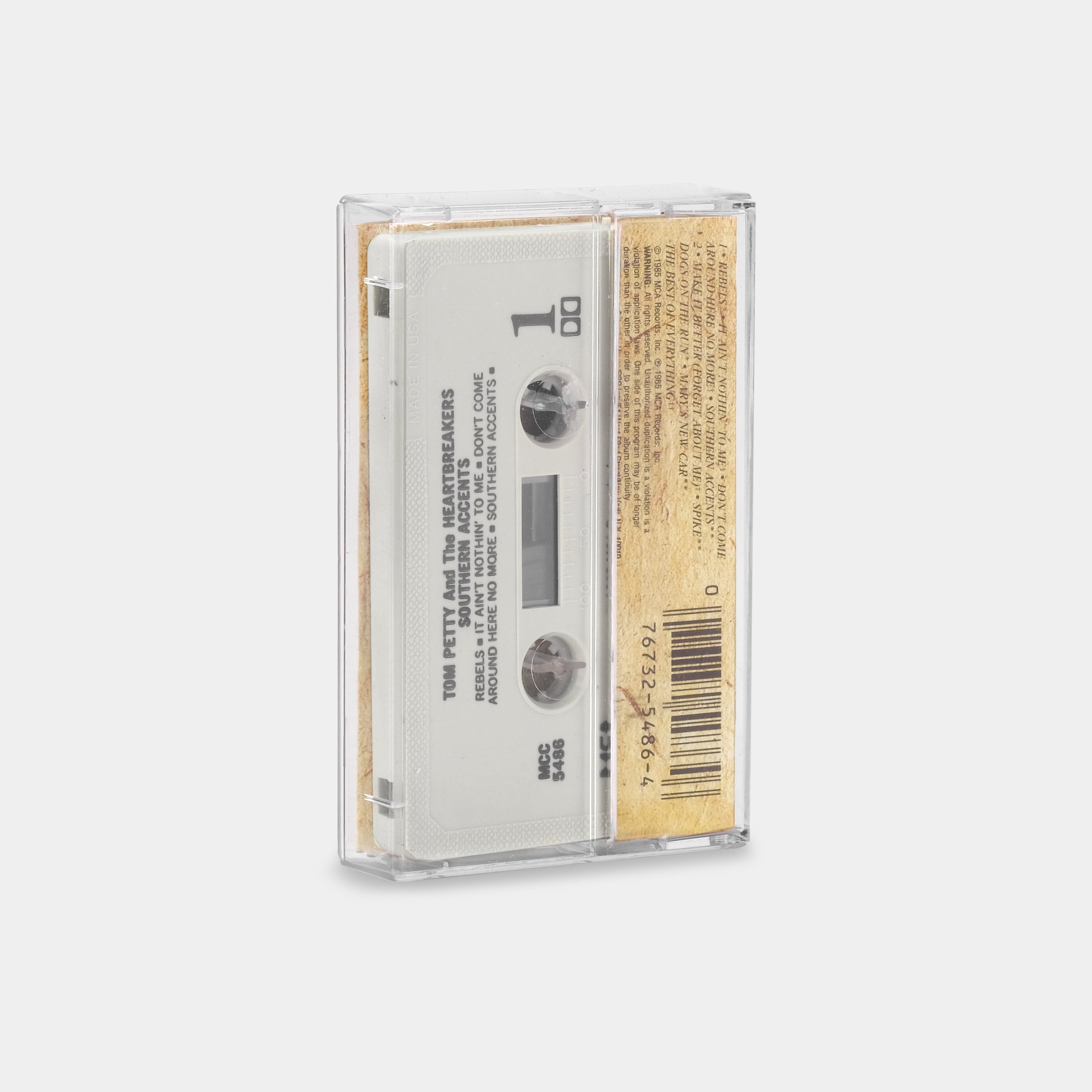 Tom Petty And The Heartbreakers - Southern Accents Cassette Tape