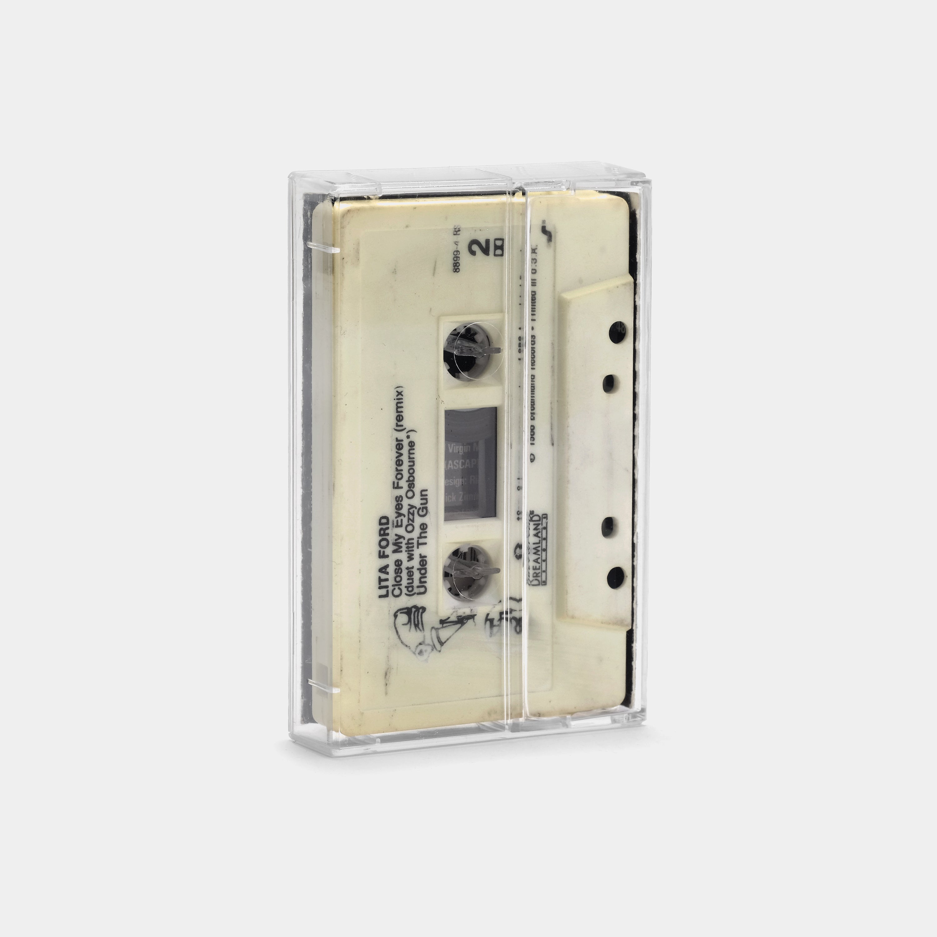 Lita Ford & Ozzy Osbourne - Close My Eyes Forever
 Cassette Tape