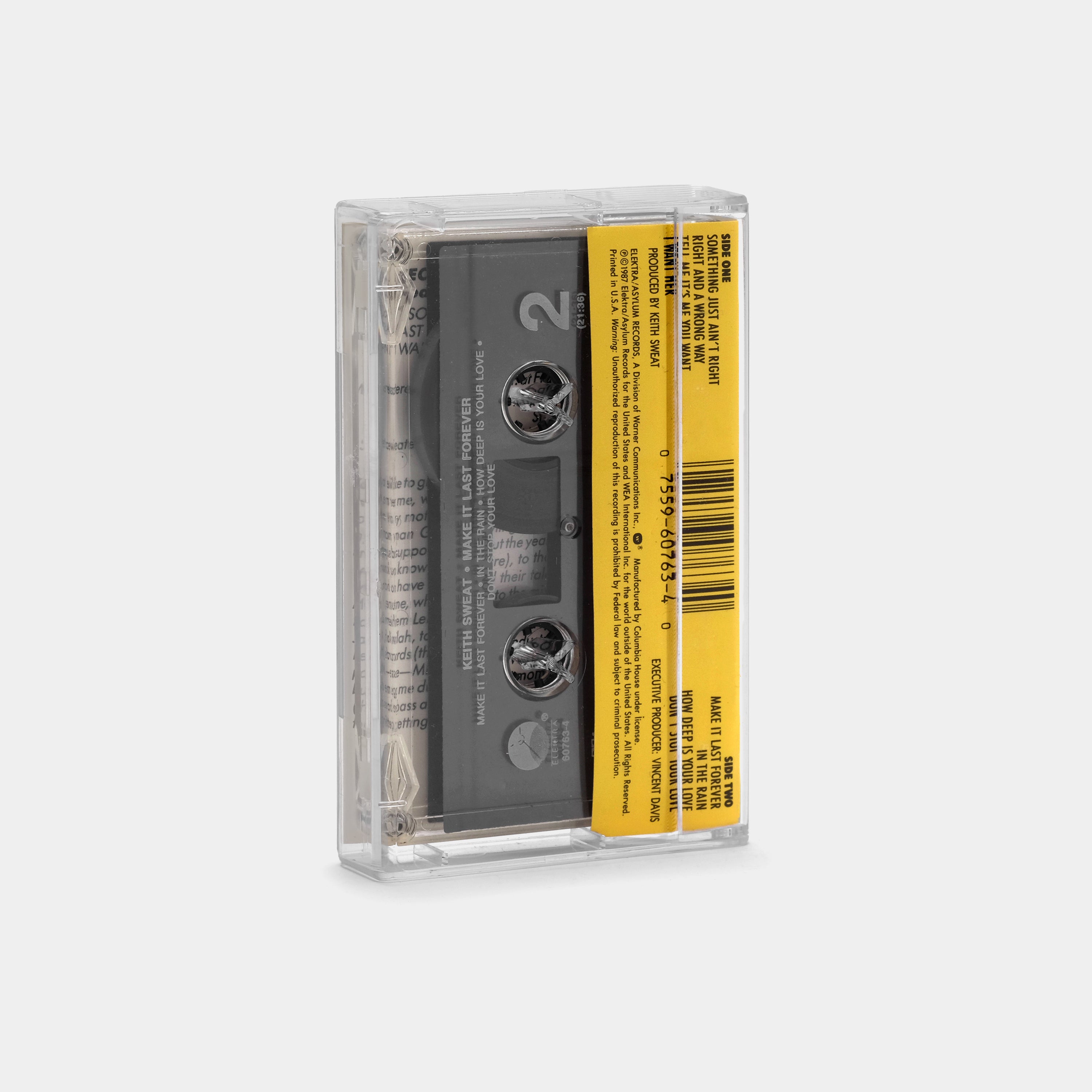 Keith Sweat - Make It Last Forever Cassette Tape