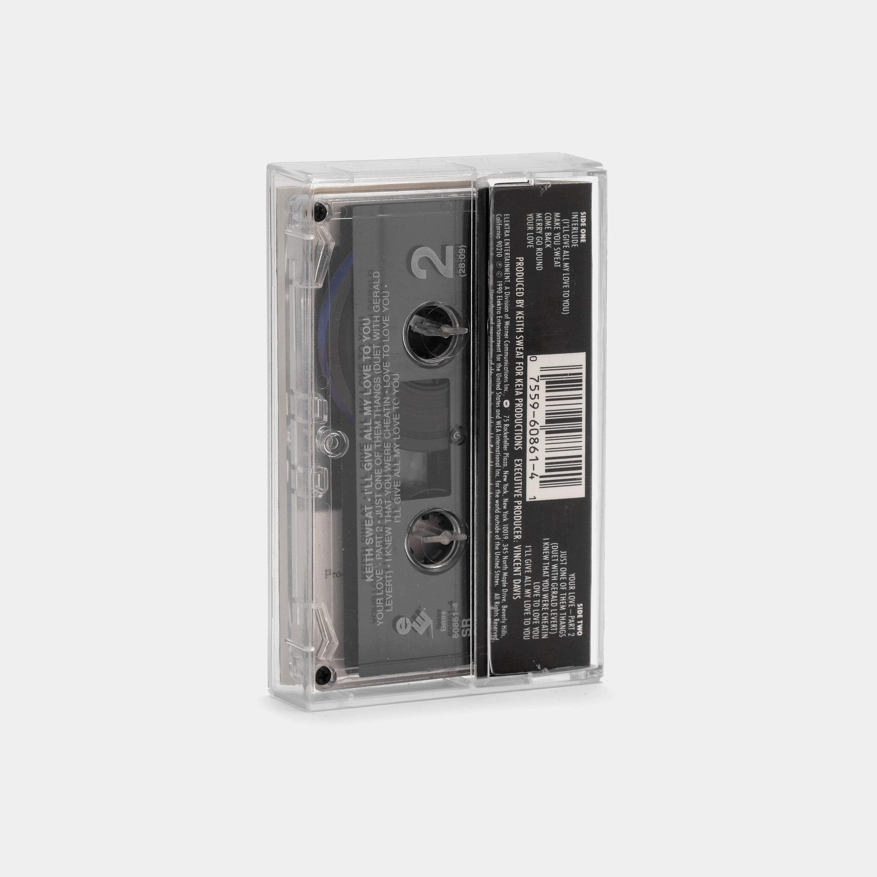 Keith Sweat - I'll Give All My Love To You Cassette Tape