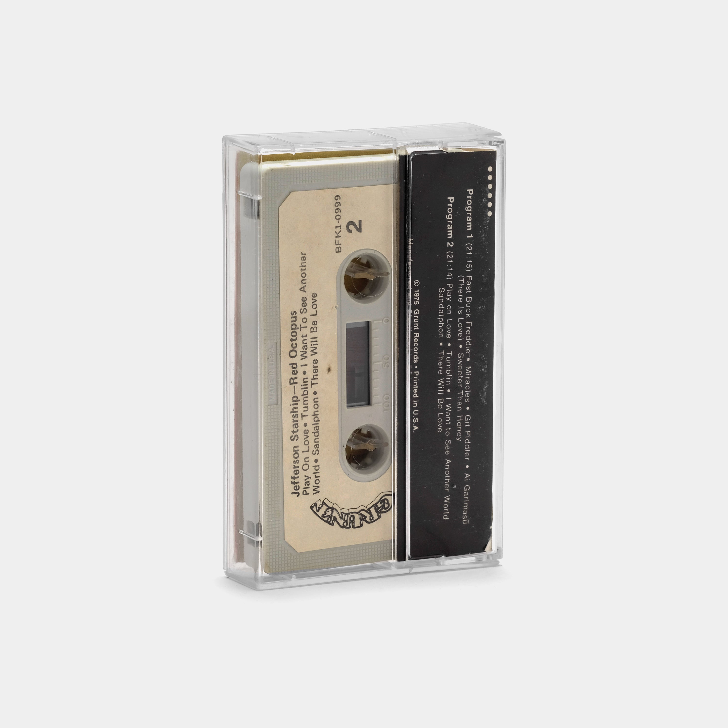 Jefferson Starship - Red Octopus Cassette Tape