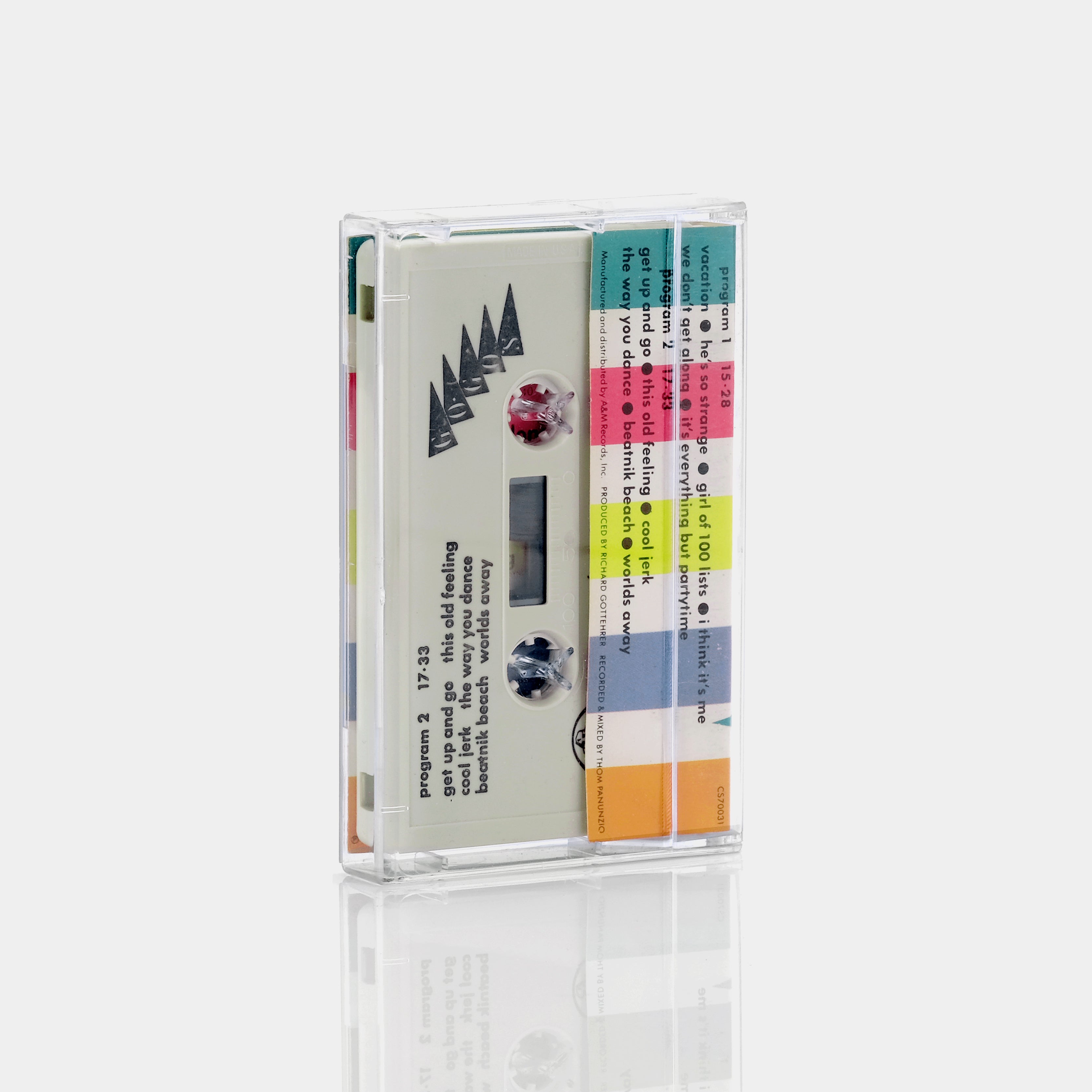Go-Go's - Vacation Cassette Tape