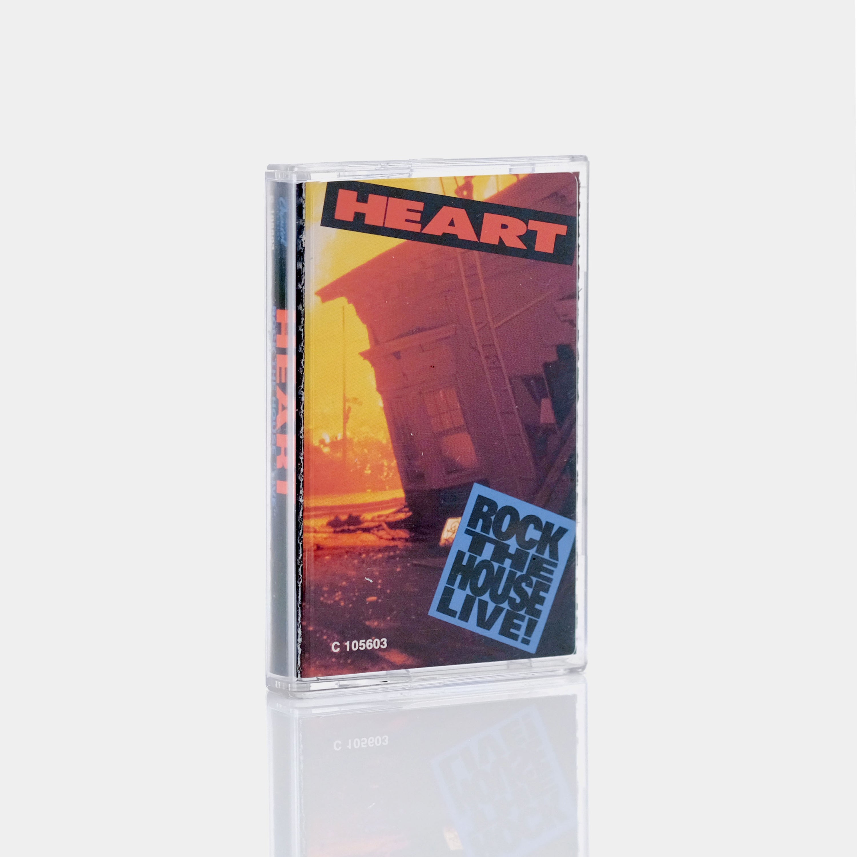 Heart - Rock The House Live! Cassette Tape