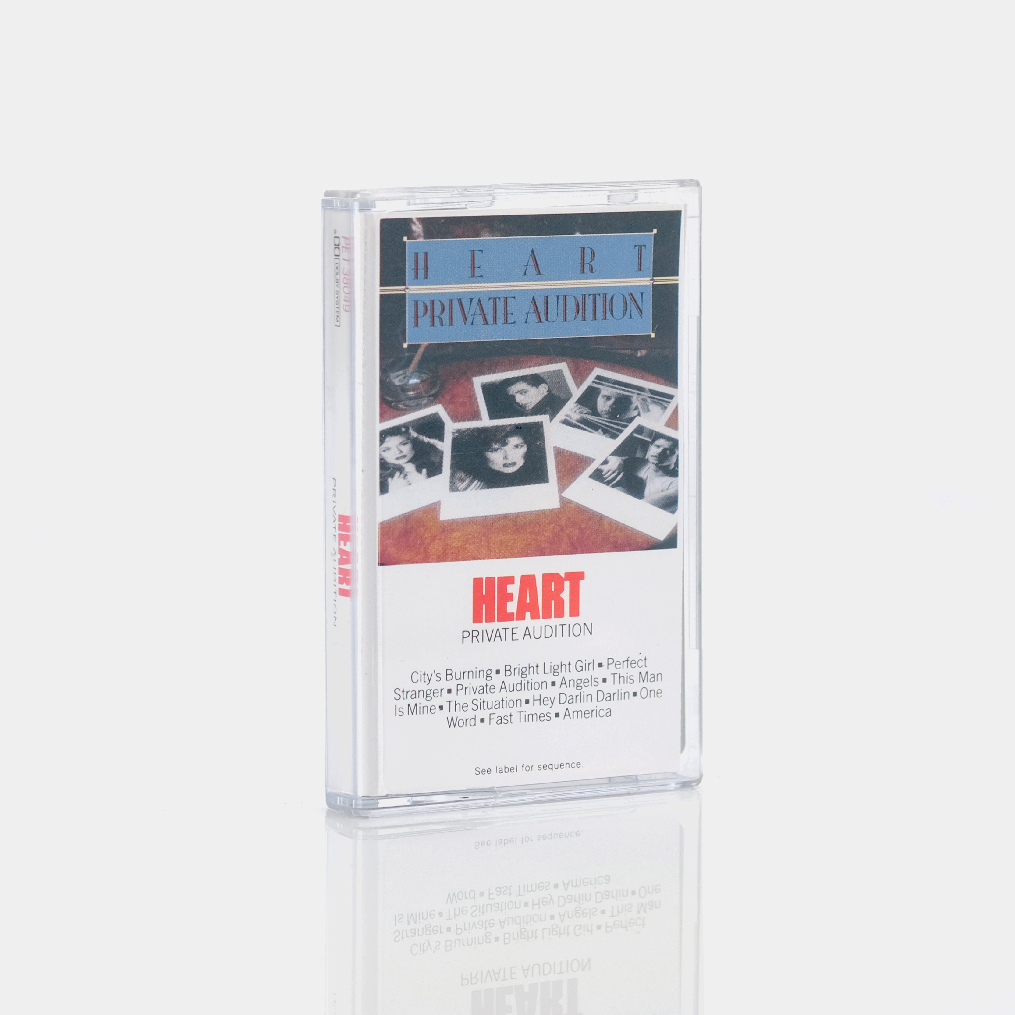 Heart - Private Audition Cassette Tape