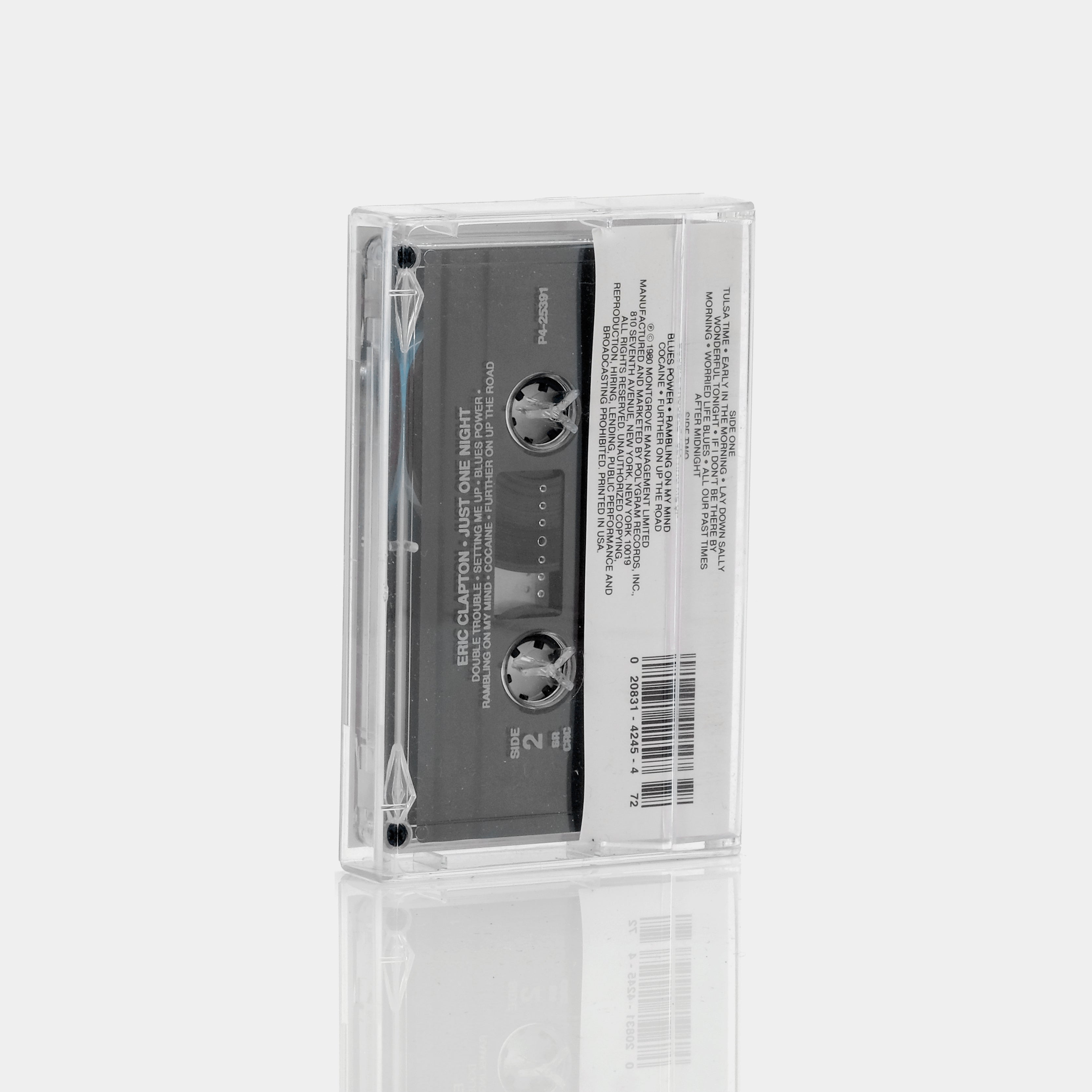 Eric Clapton - Just One Night Cassette Tape