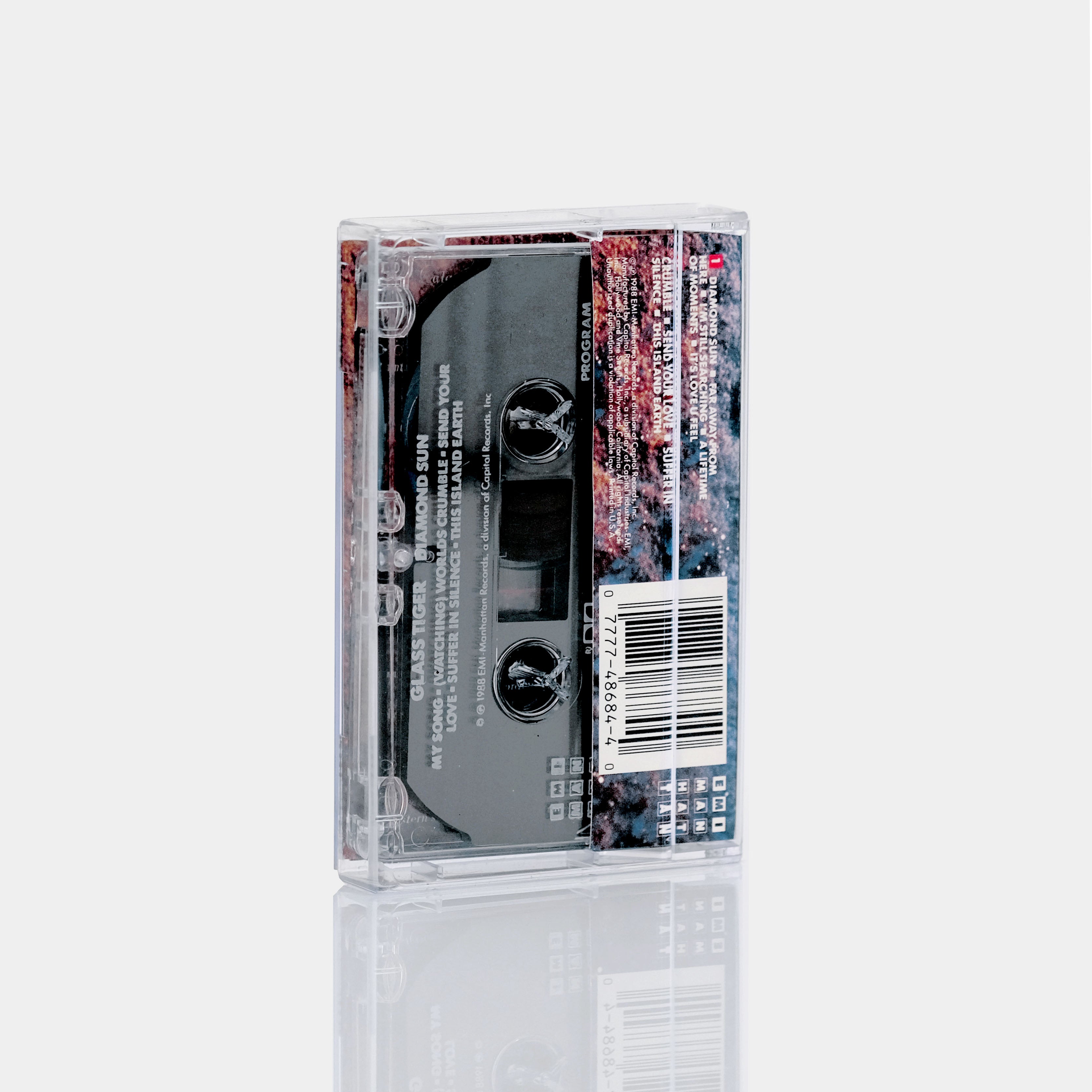 Glass Tiger - Diamond Sun Cassette Tape