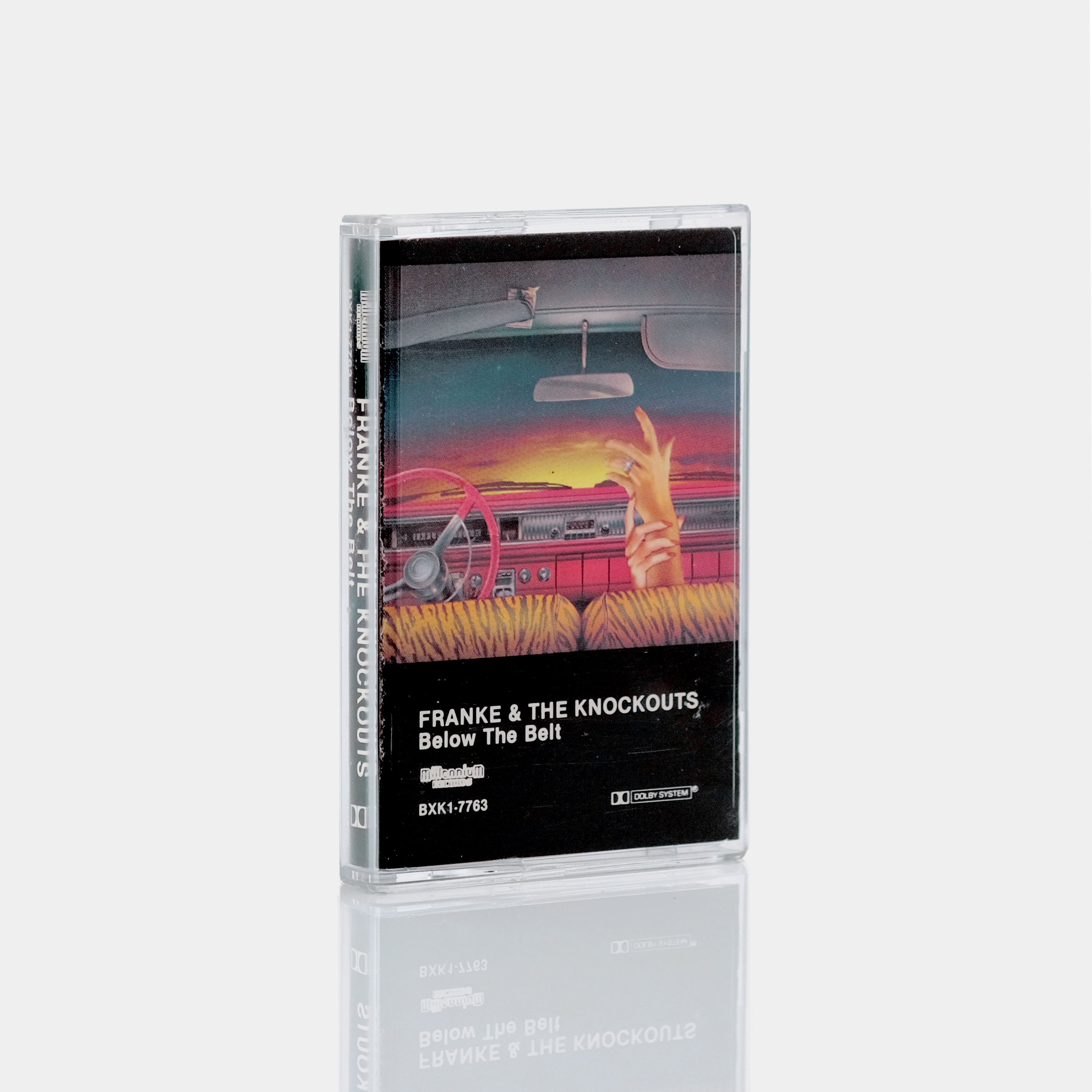 Franke & The Knockouts - Below The Belt Cassette Tape