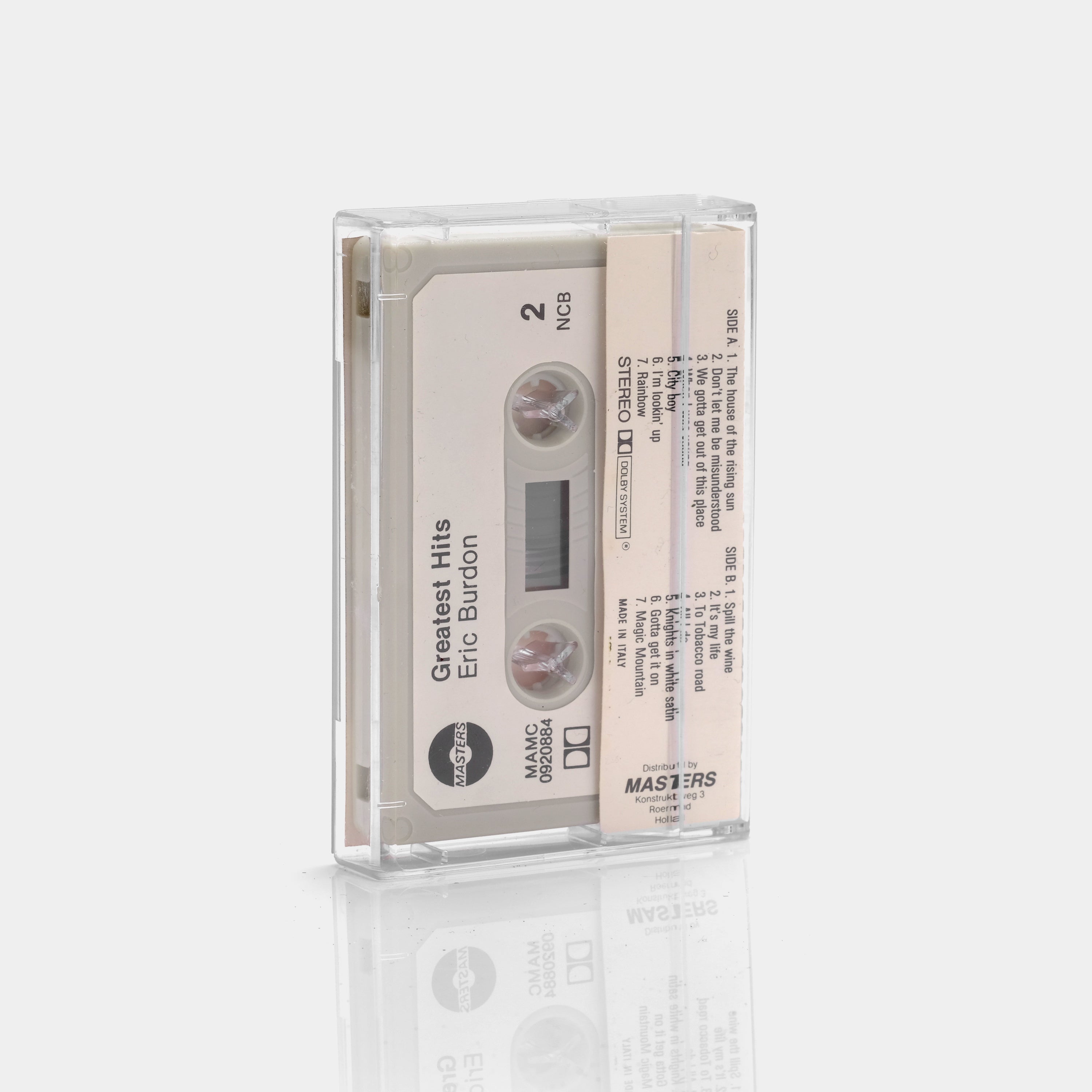 Eric Burdon - Greatest Hits Cassette Tape
