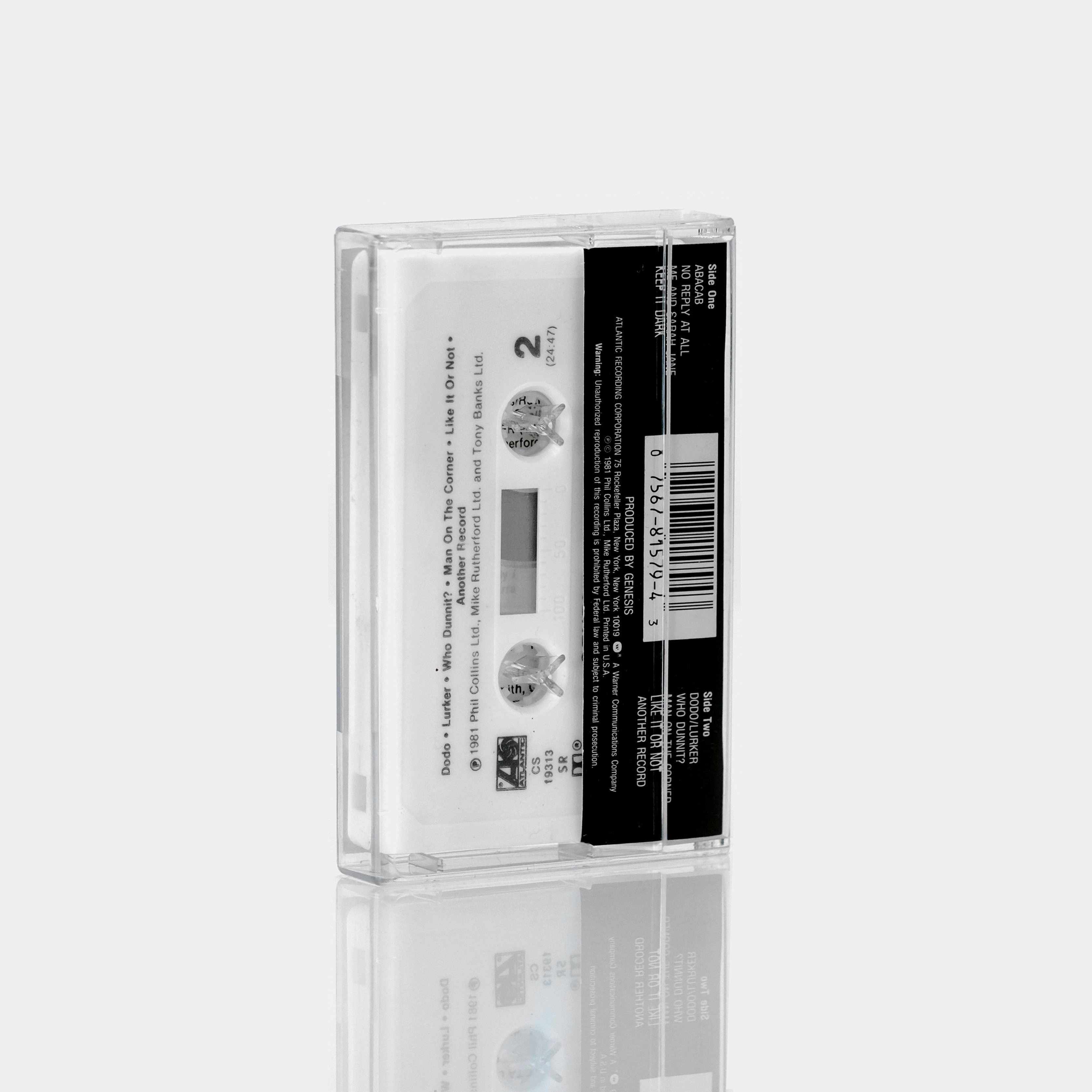 Genesis - Abacab Cassette Tape