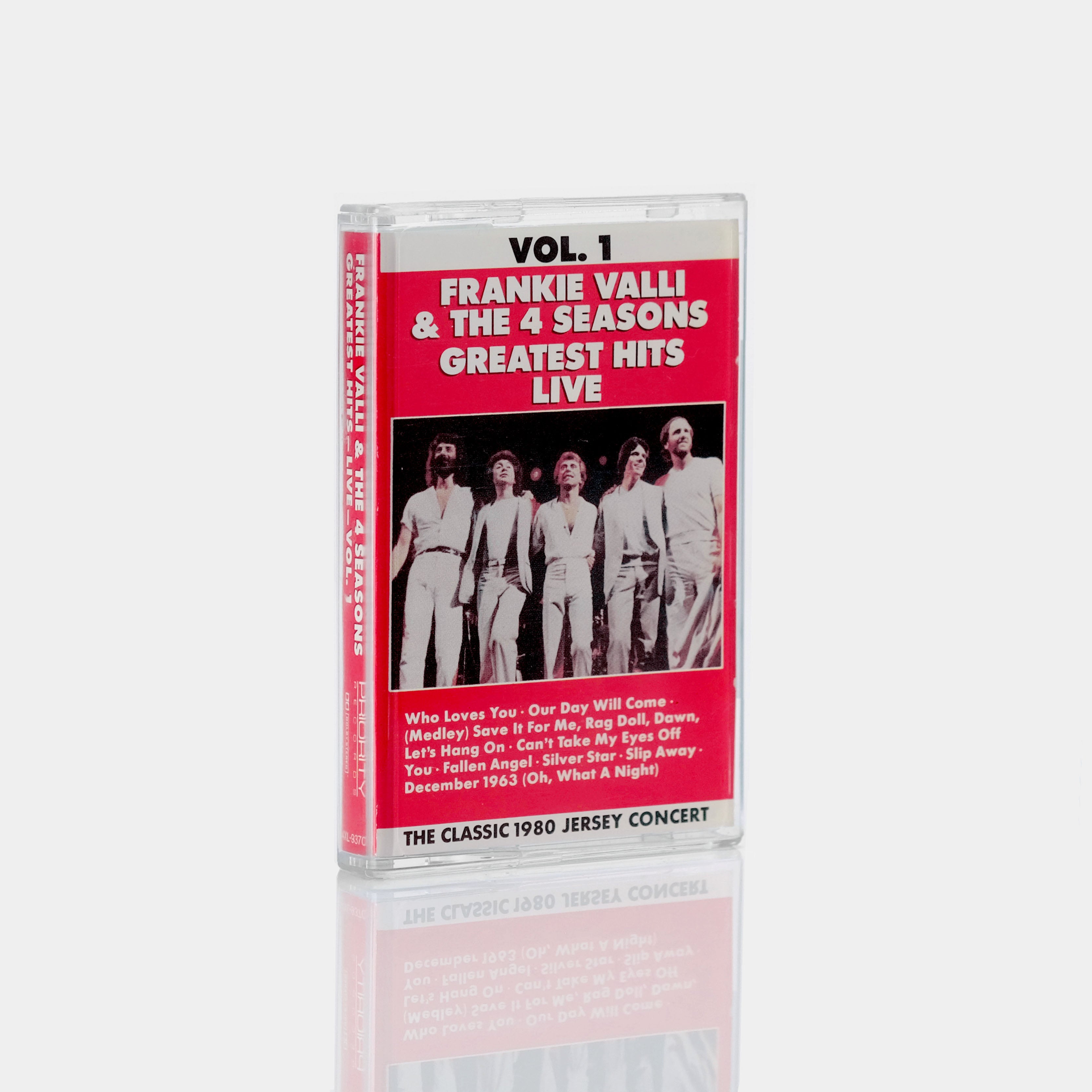 Frankie Valli & The Four Seasons - Greatest Hits Live Vol. 1 Cassette Tape