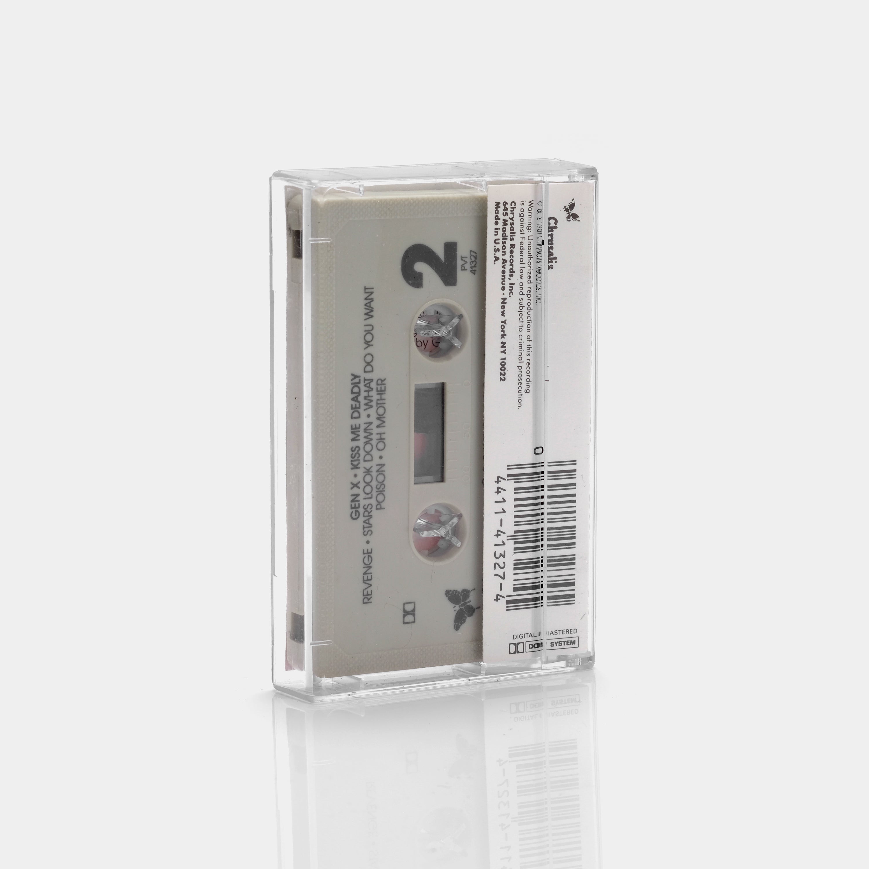 Gen X - Kiss Me Deadly Cassette Tape