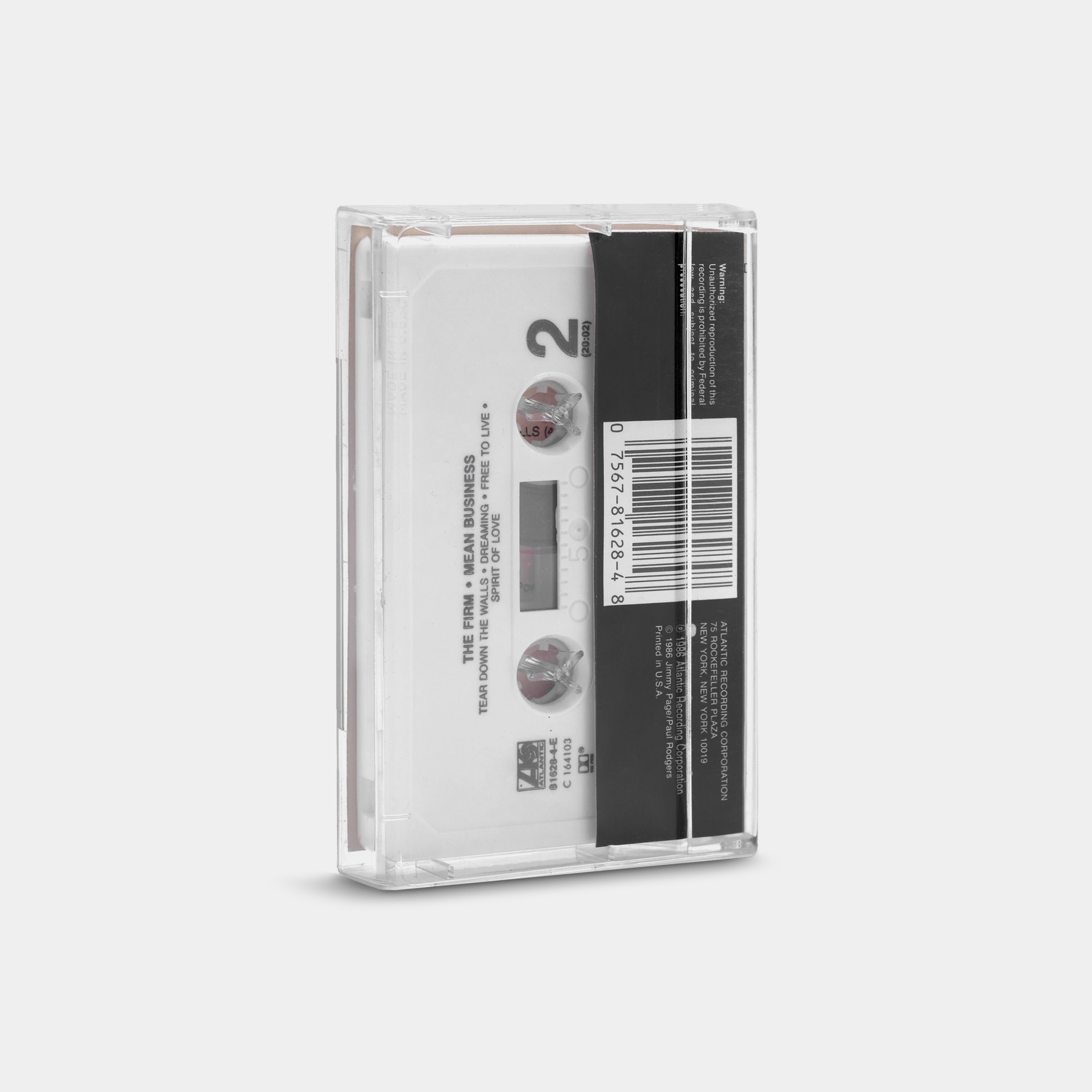The Firm - Mean Business Cassette Tape