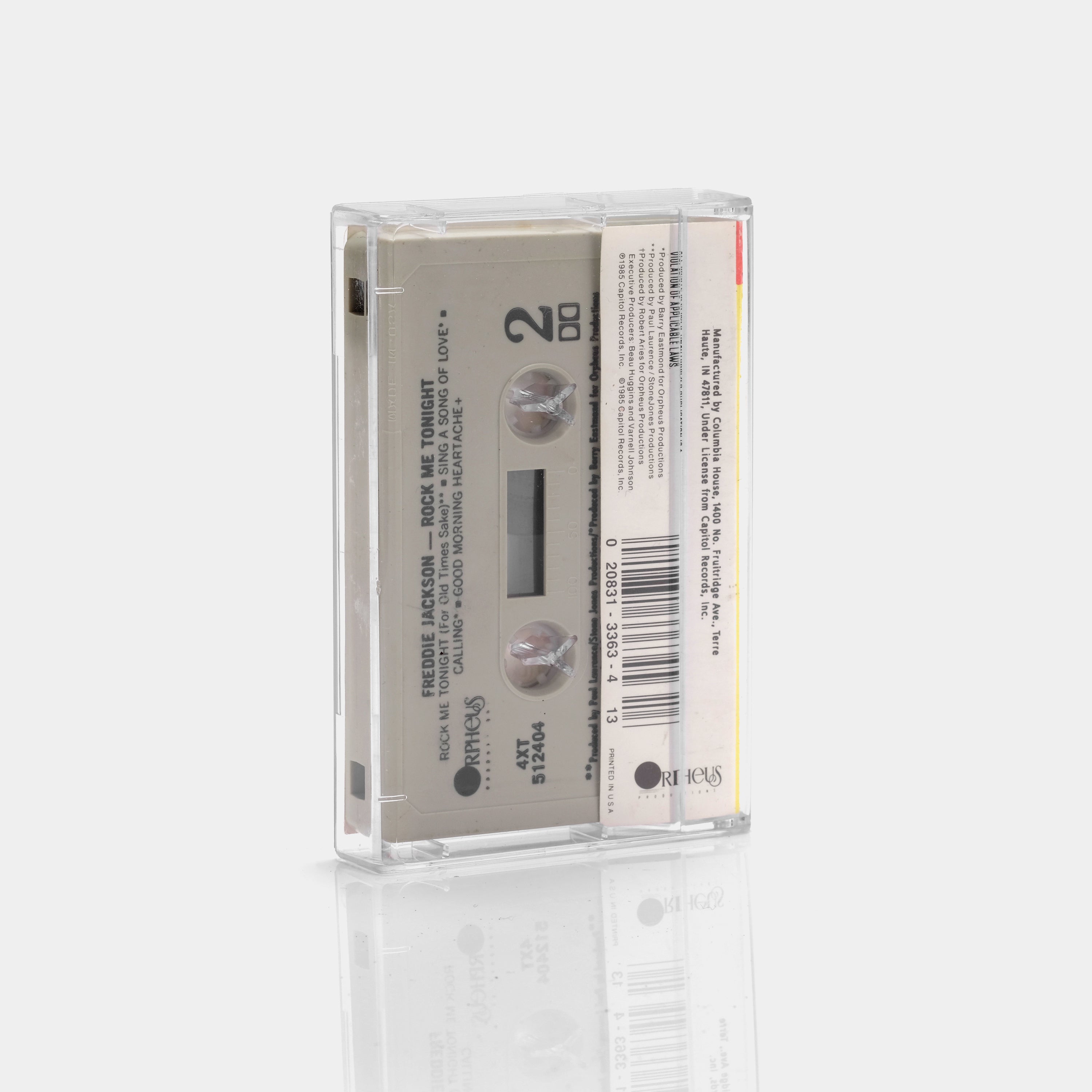 Freddie Jackson - Rock Me Tonight Cassette Tape