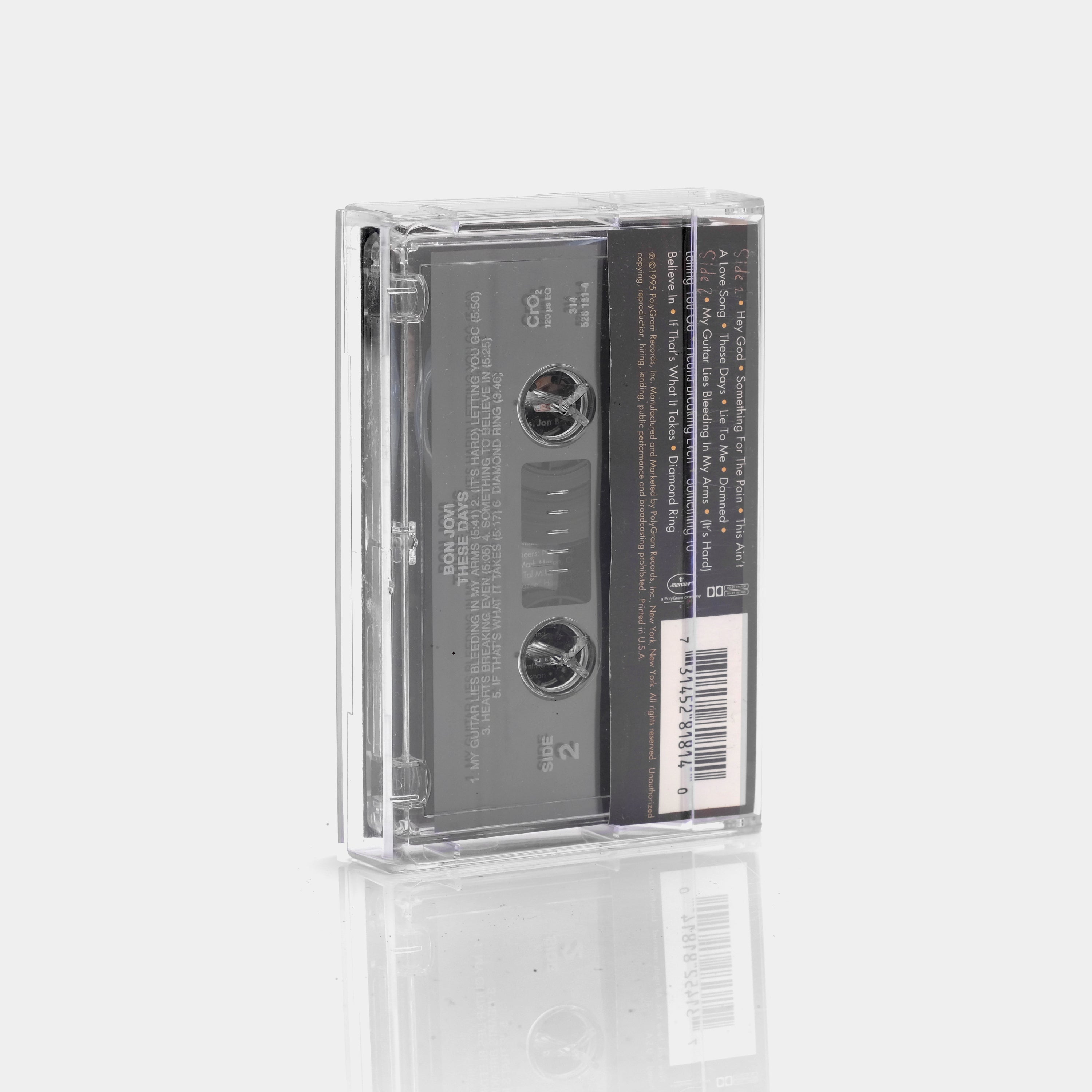 Bon Jovi - These Days Cassette Tape