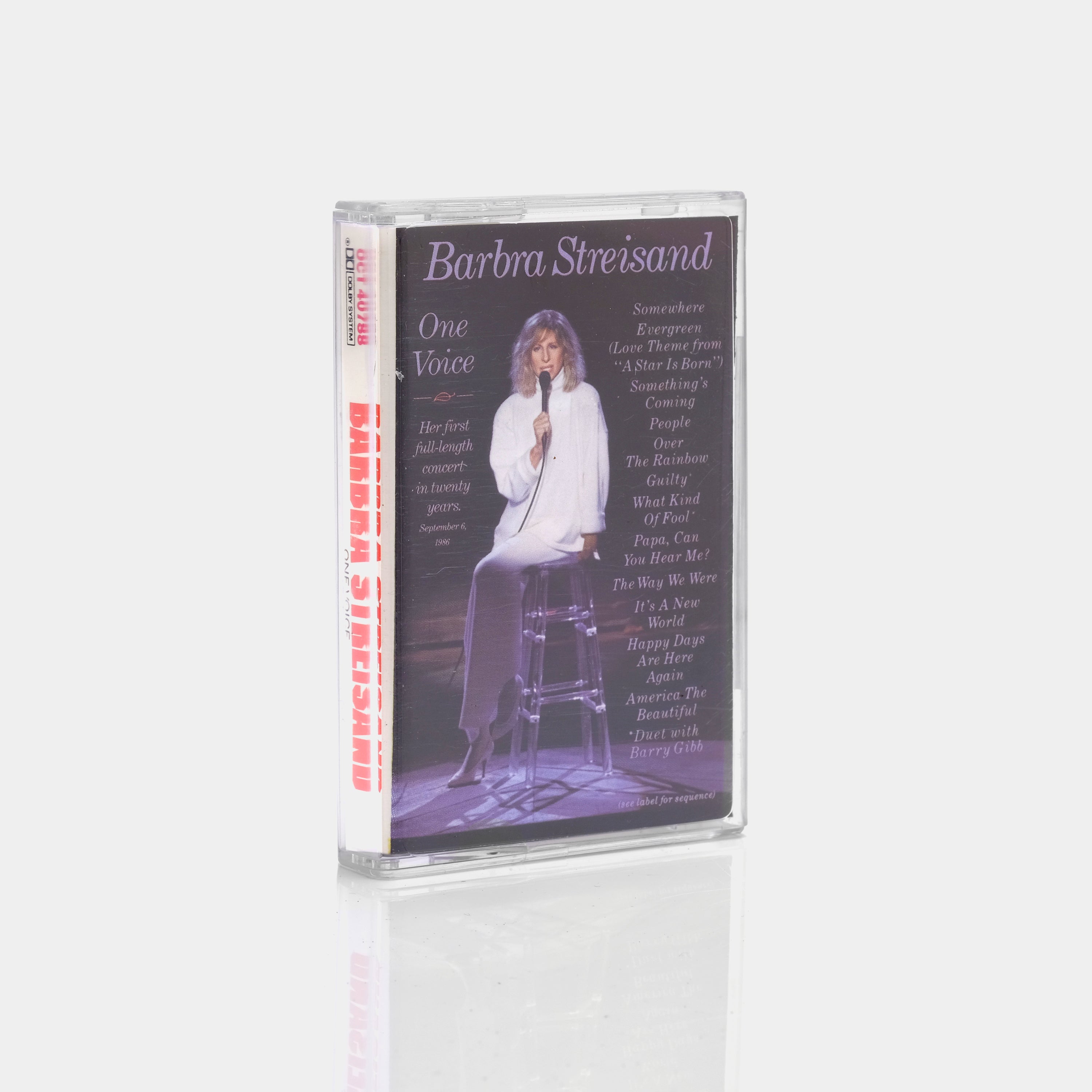 Barbra Streisand - One Voice Cassette Tape