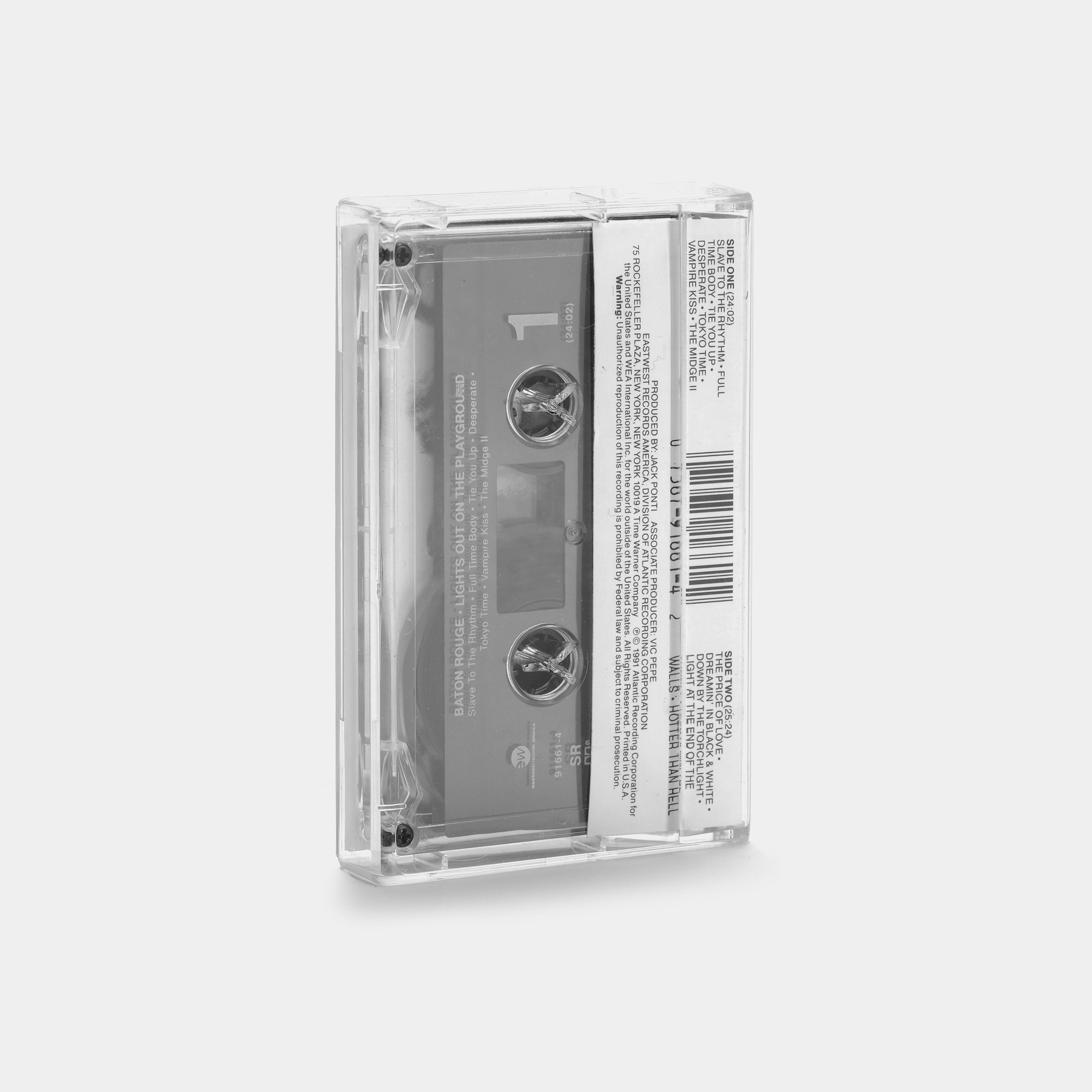 Baton Rouge - Lights Out On The Playground Cassette Tape