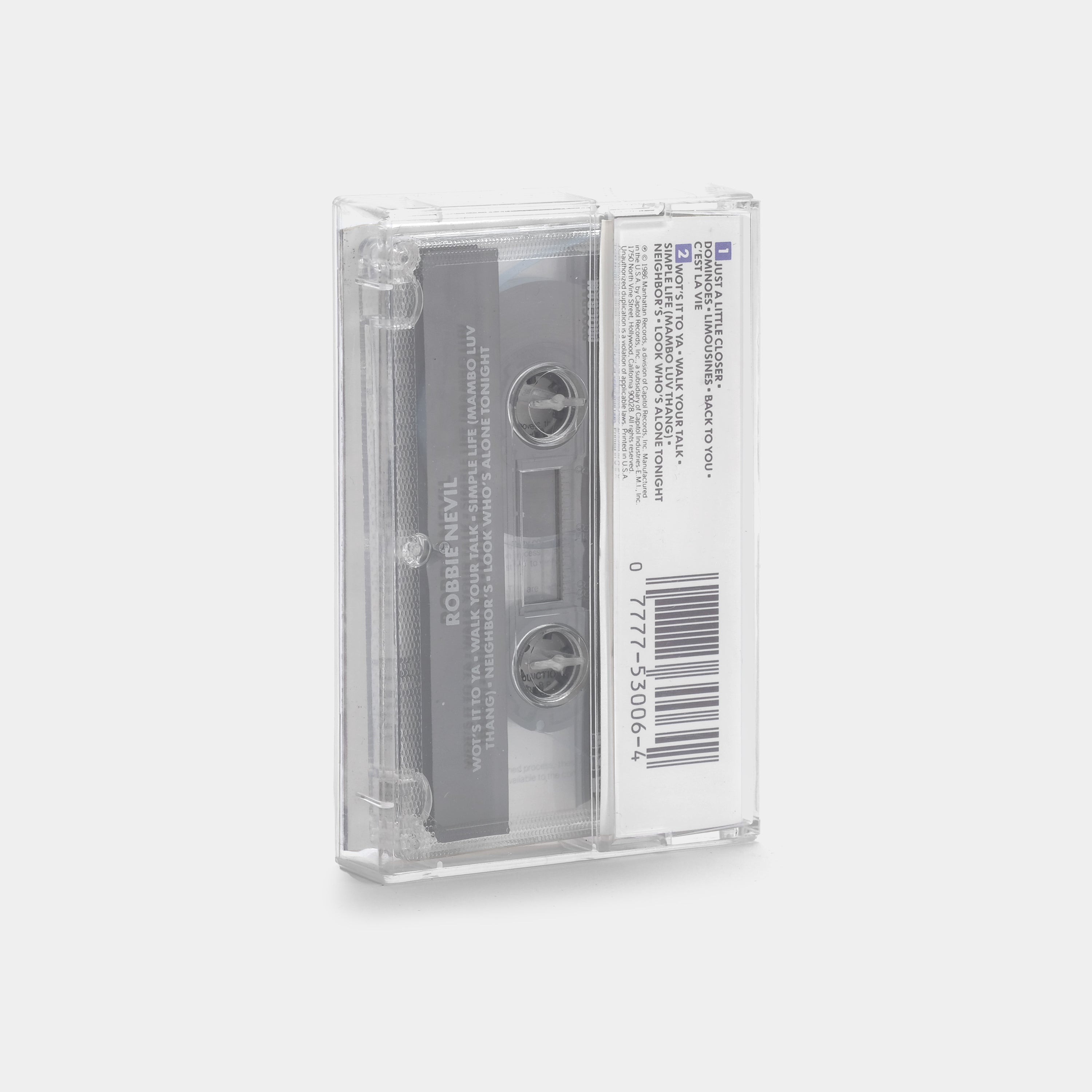 Robbie Nevil - Robbie Nevil Cassette Tape