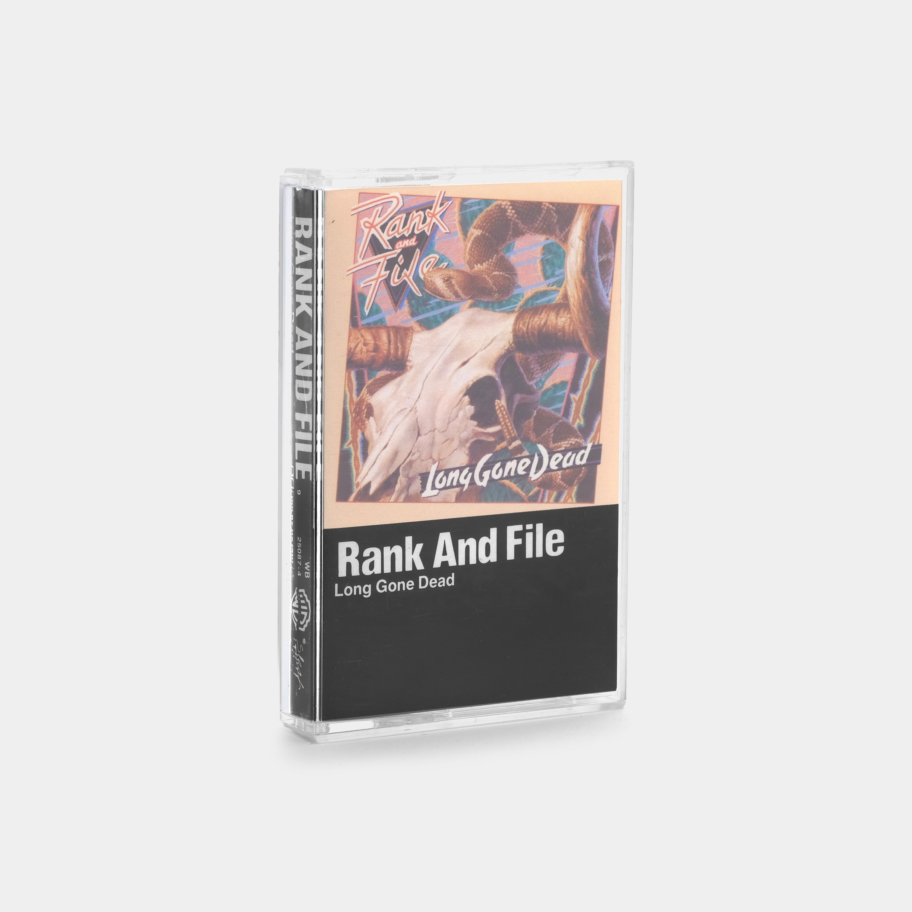 Rank And File - Long Gone Dead Cassette Tape